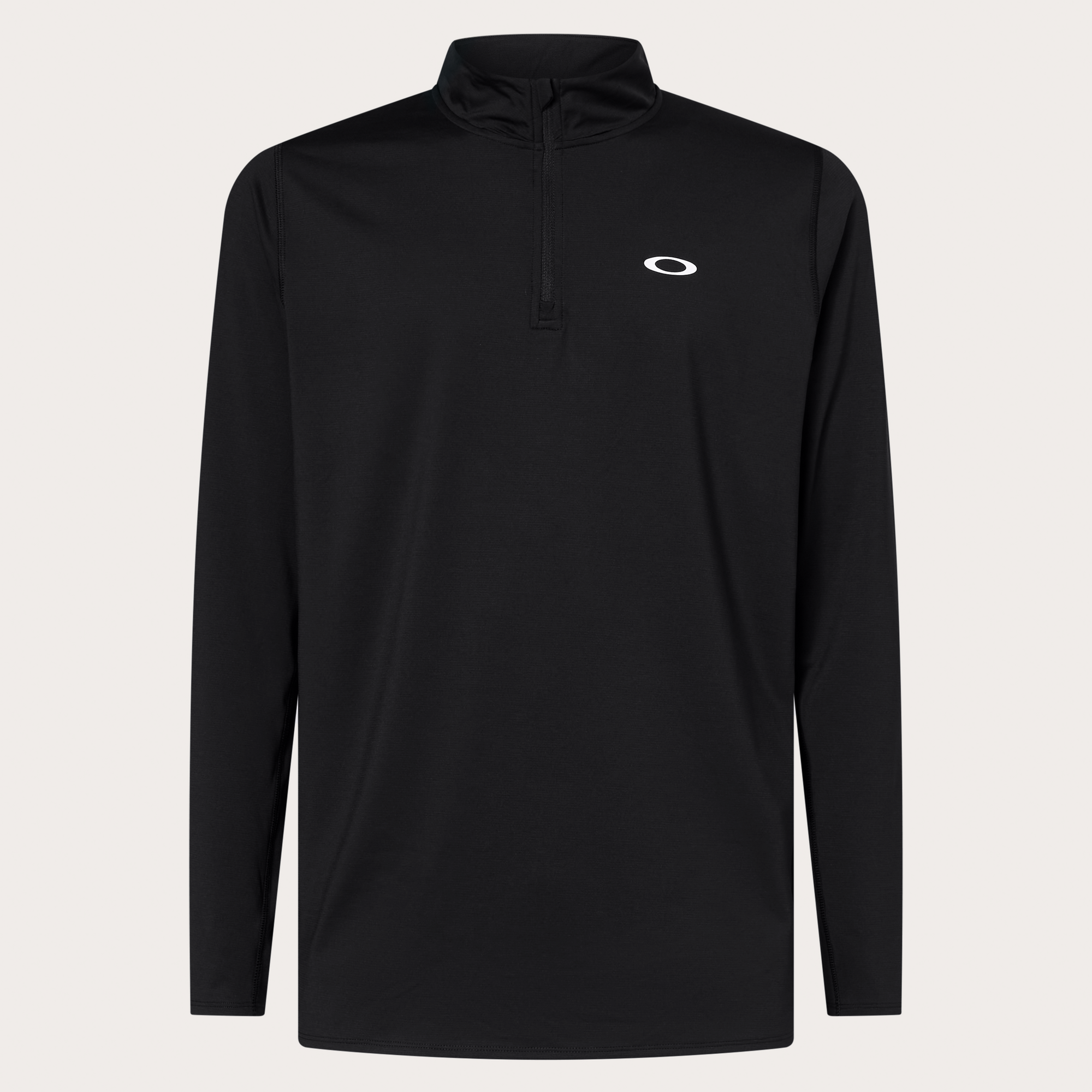 Oakley Gravity Range Qtr Zip Top-Blackout Dk Htr