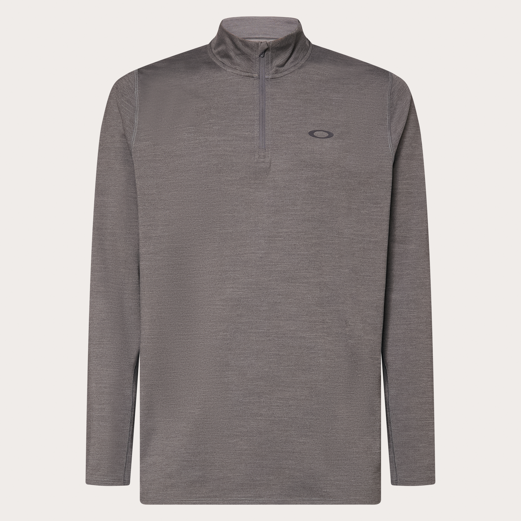 Oakley Gravity Range Qtr Zip Top-Storm Grey Hthr