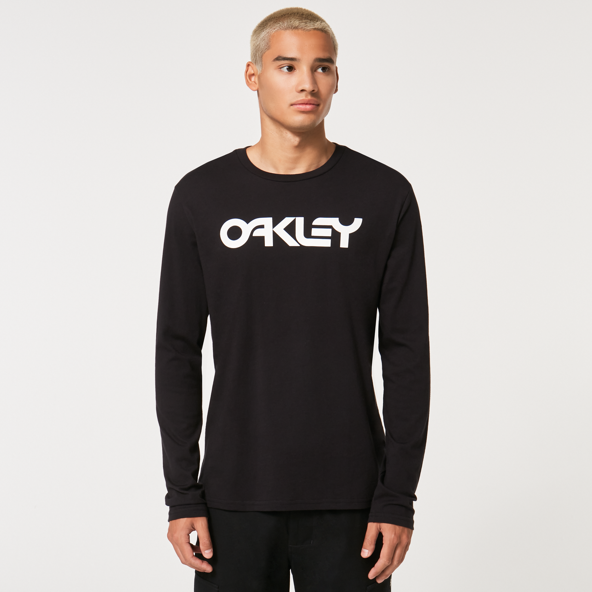 Oakley Mark Ii L/S Tee 2.0-Black/White