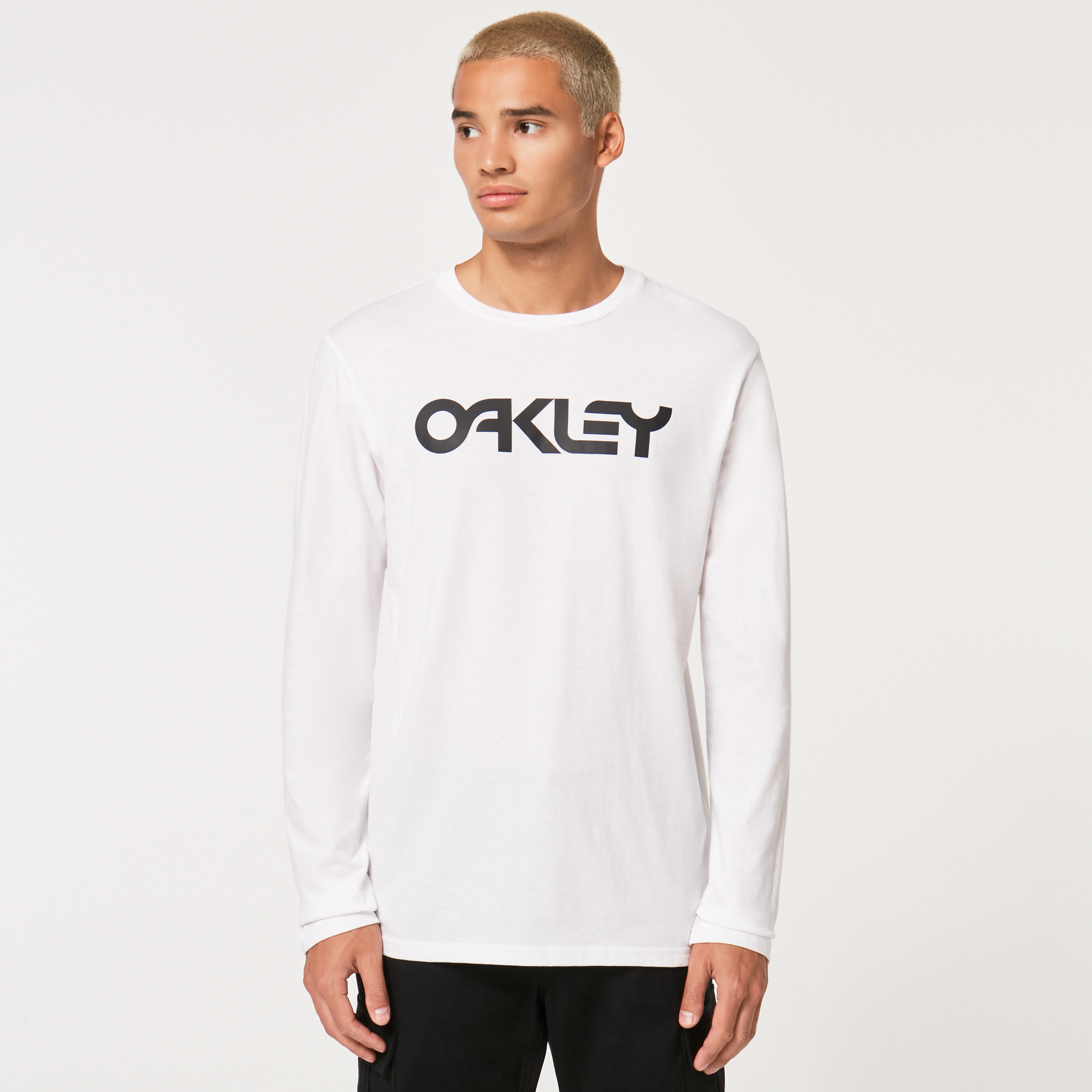 Oakley Mark Ii L/S Tee 2.0-White/Black