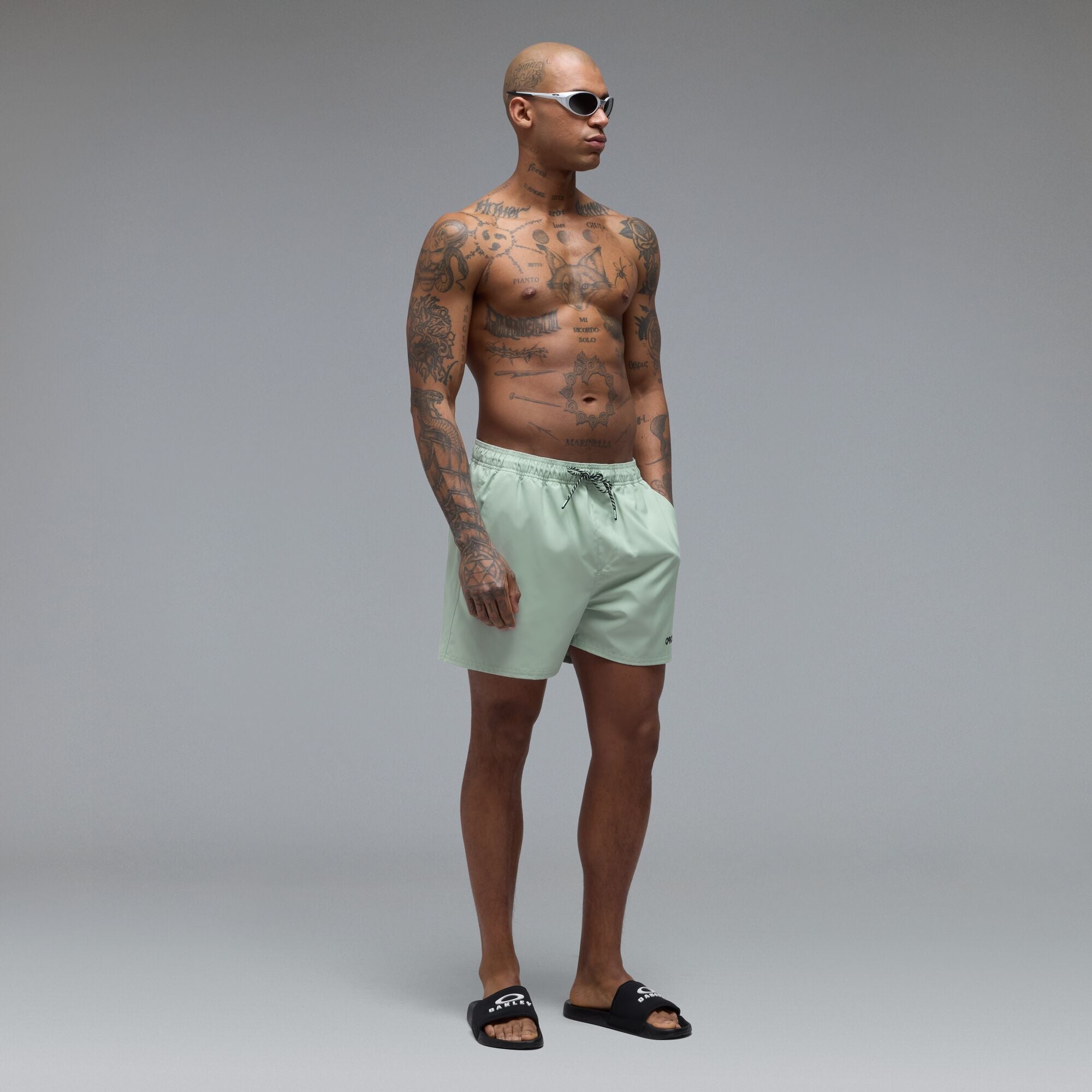 Beach Volley 16" Beachshort - Faded Green