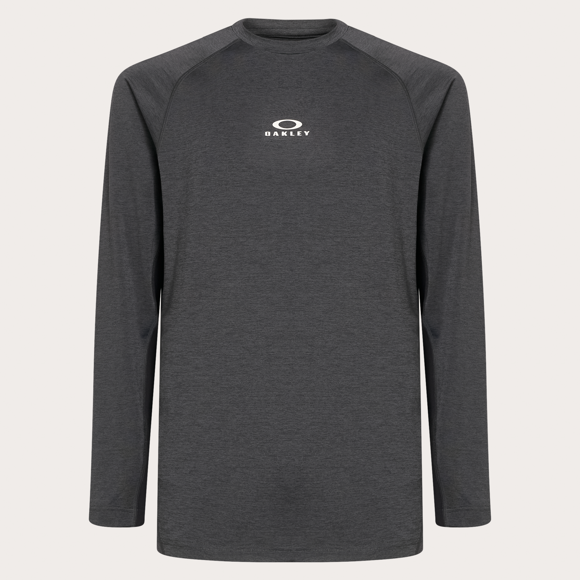 Oakley O Fit Rc Ls Tee-Black/Grey Hthr