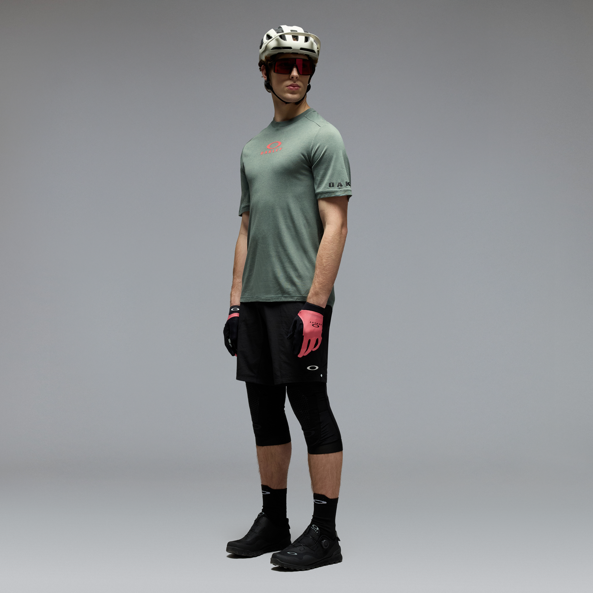 Oakley Free Ride Rc Ss Jersey - Aviator Green