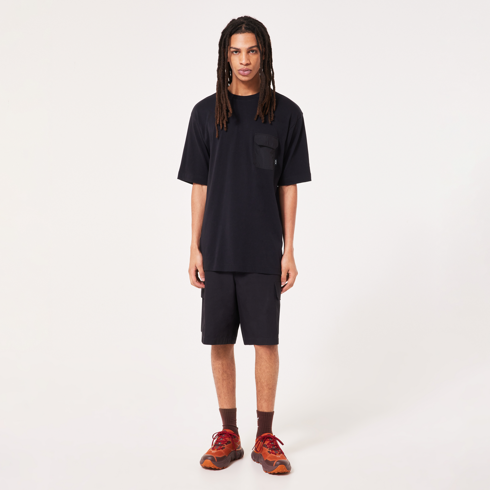 Oakley Roam Commuter Pocket Tee-Blackout