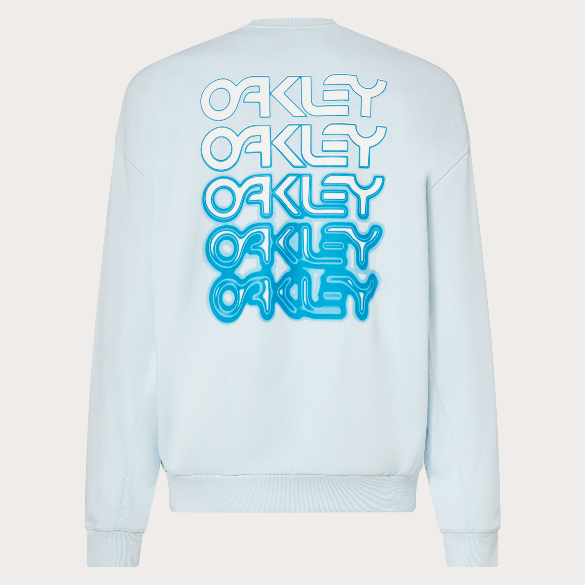 Oakley B1B Repeated Crew Neck Sweatshirt-Frost