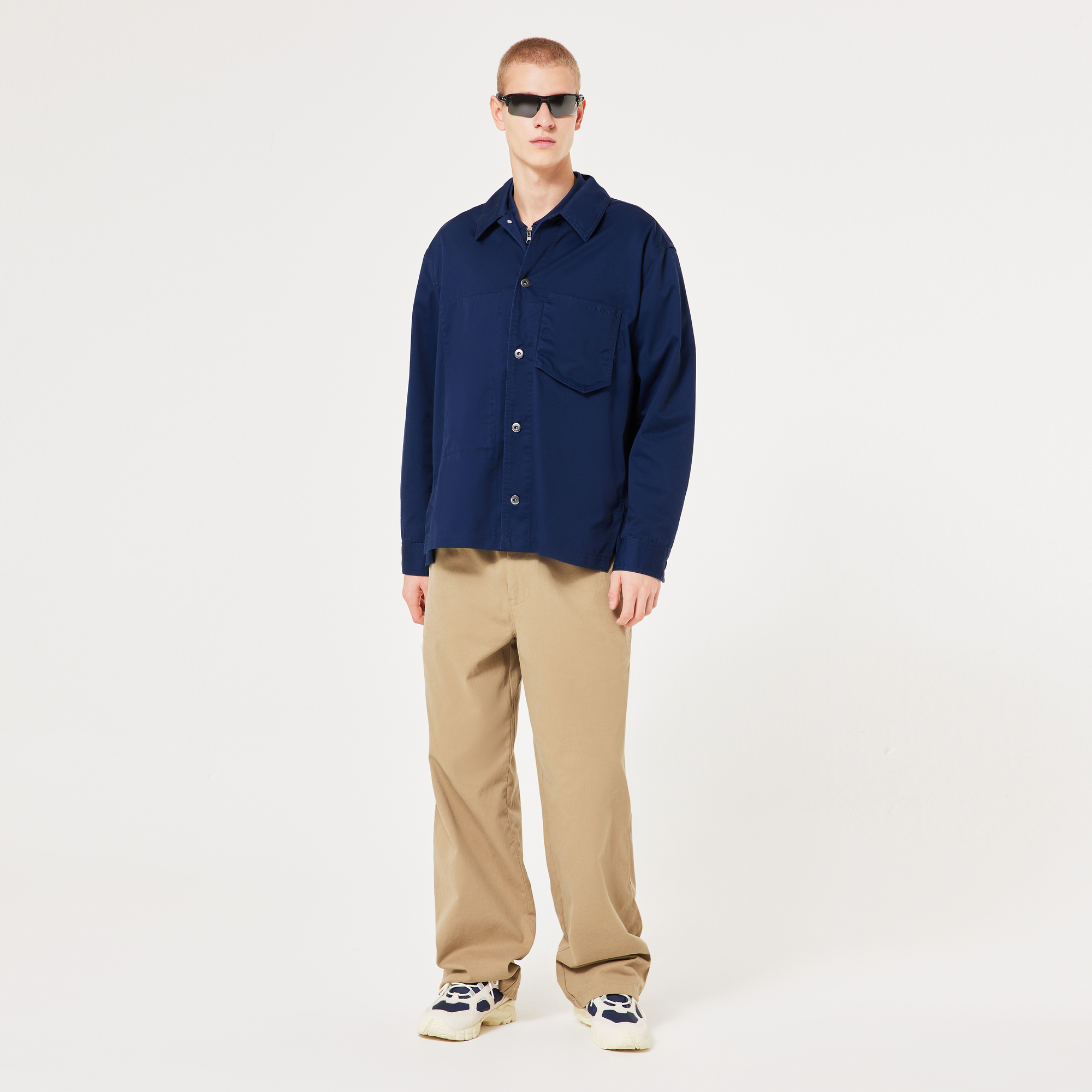 Oakley Cotton Overshirt-Abyss