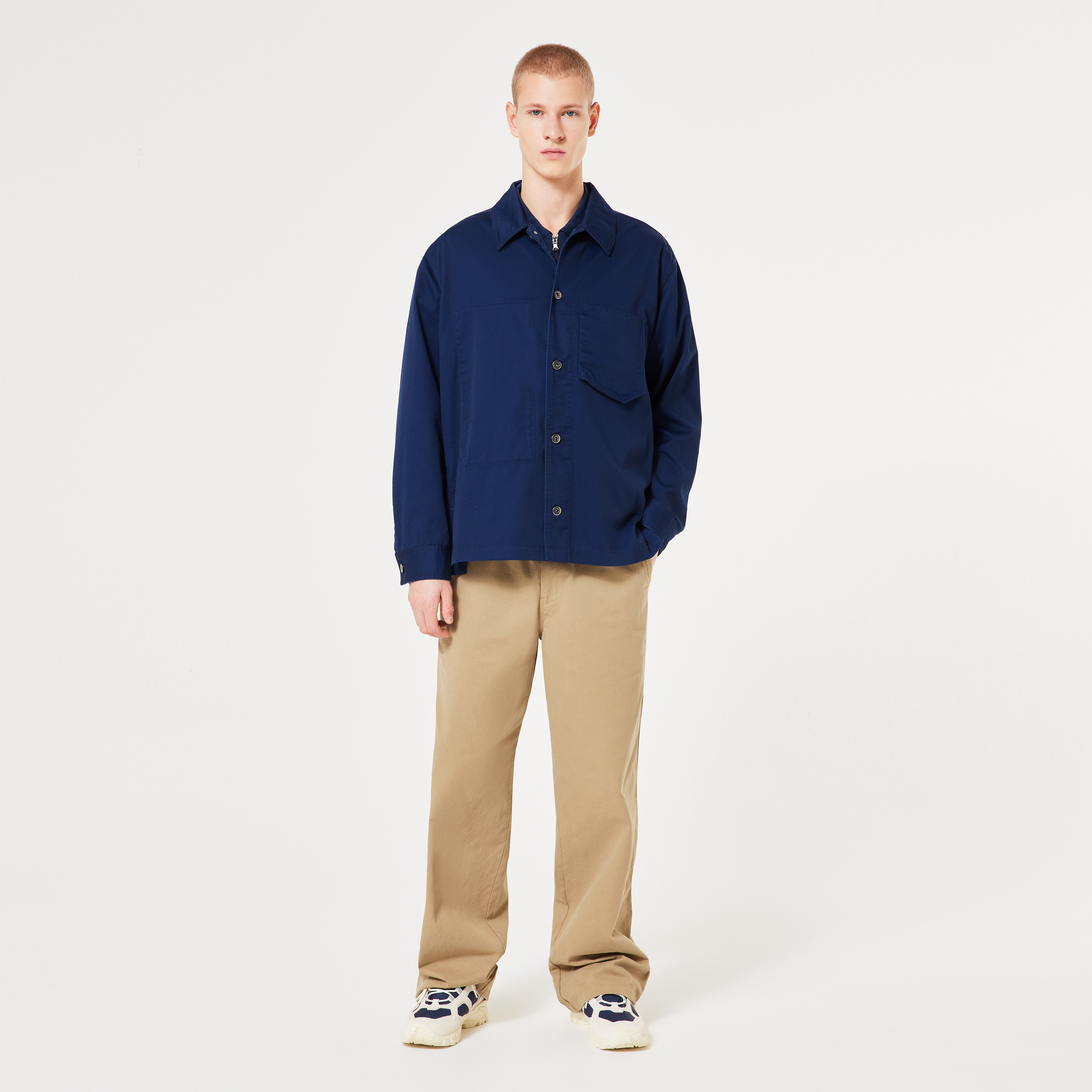 Oakley Cotton Overshirt-Abyss