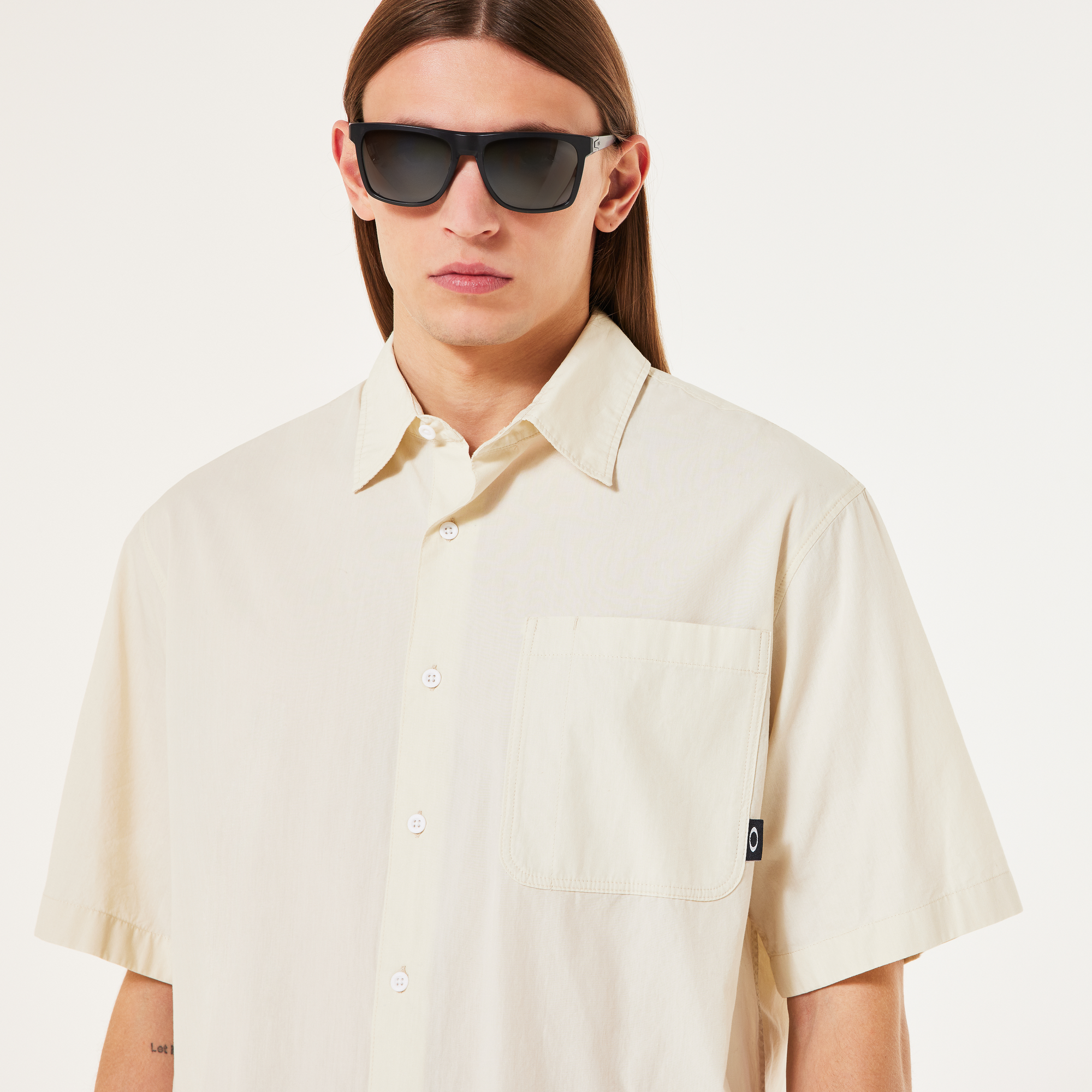 Oakley Poplin Ss Shirt-Mist