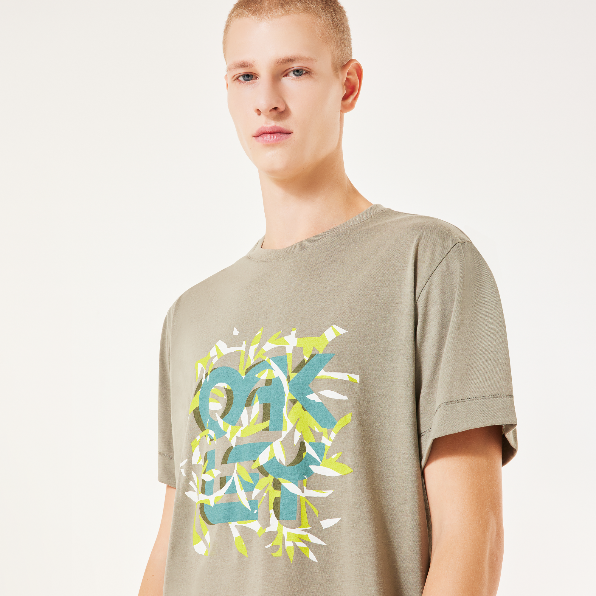 Oakley B1B Coral Tee-Boulder Green