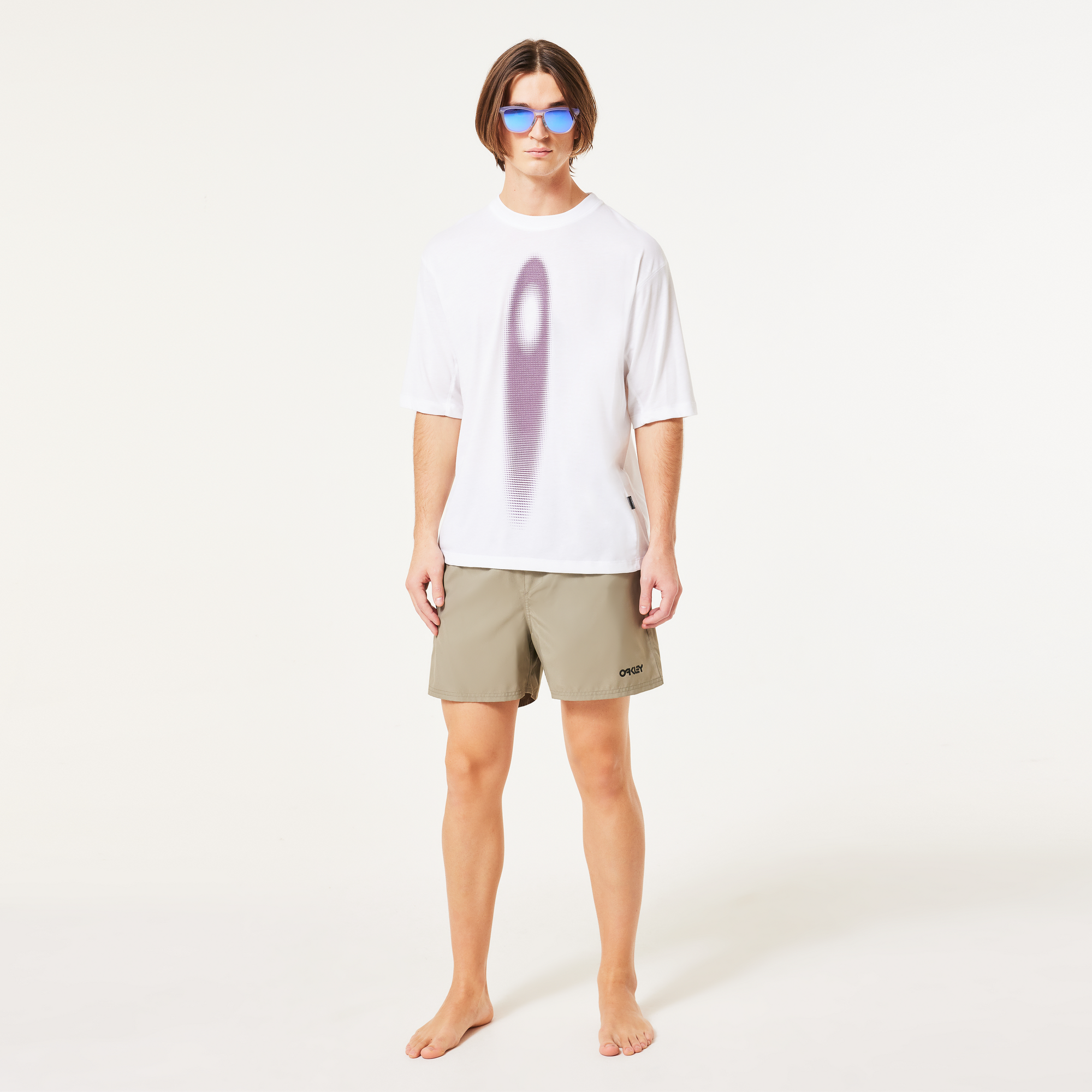 Oakley Ellipse Sun Tee-White