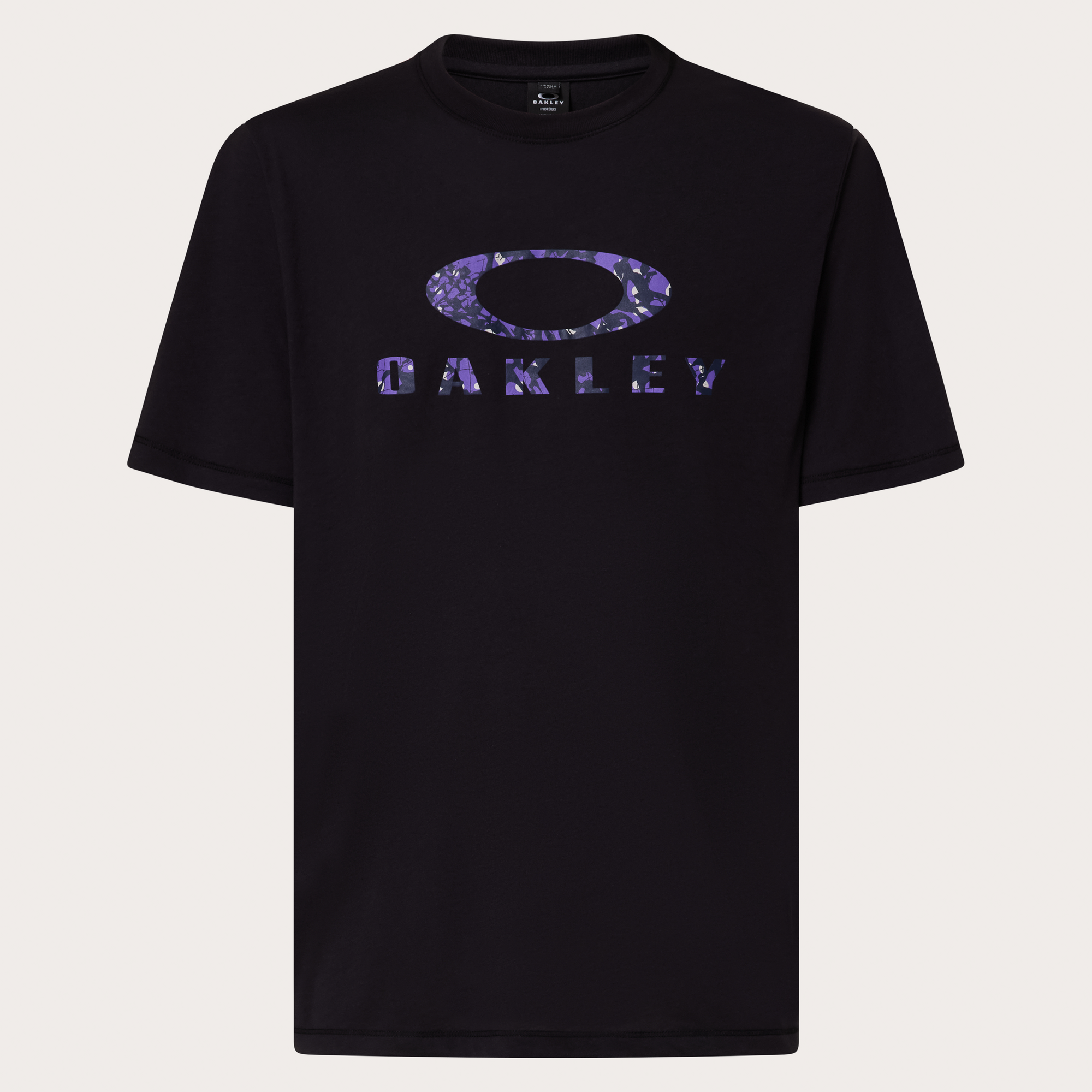 Oakley Bark Sun Tee-Blackout/Deep Violet