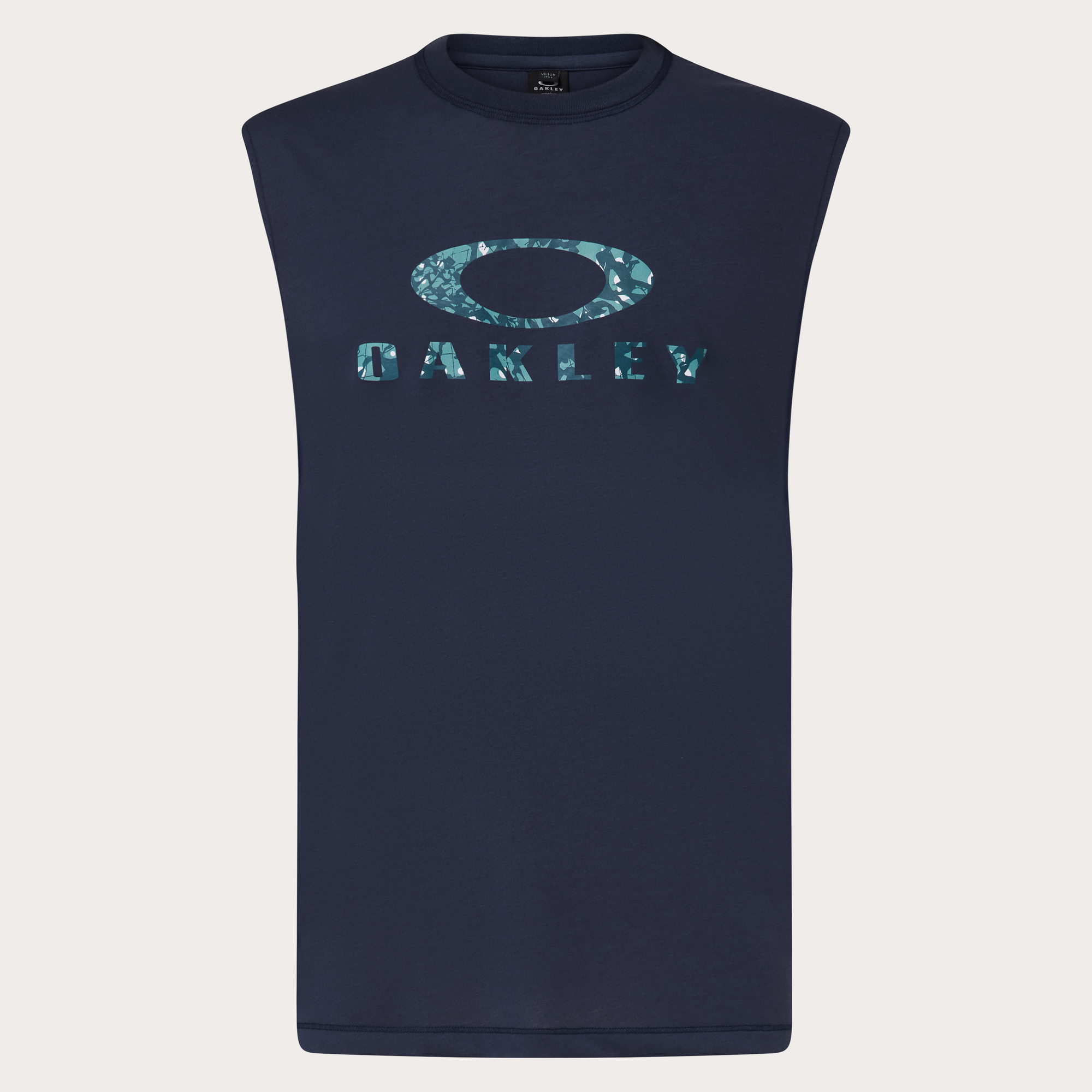 Oakley Bark Sun Tank-Abyss/Swimming Pool Blue