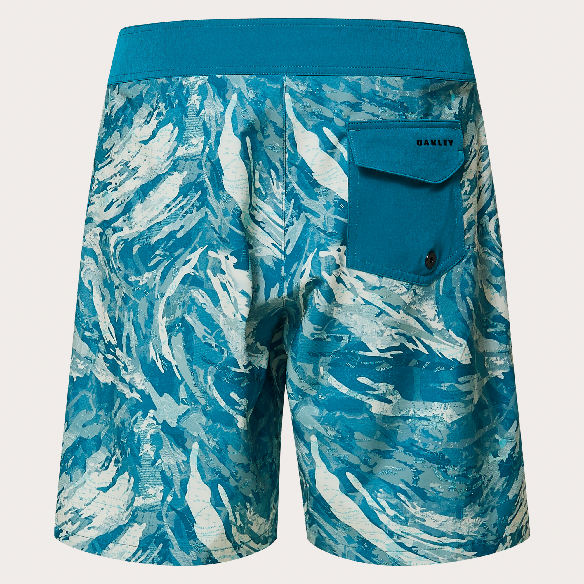 Oakley Laguna Wave 20" Boardshort-Map Camo Green