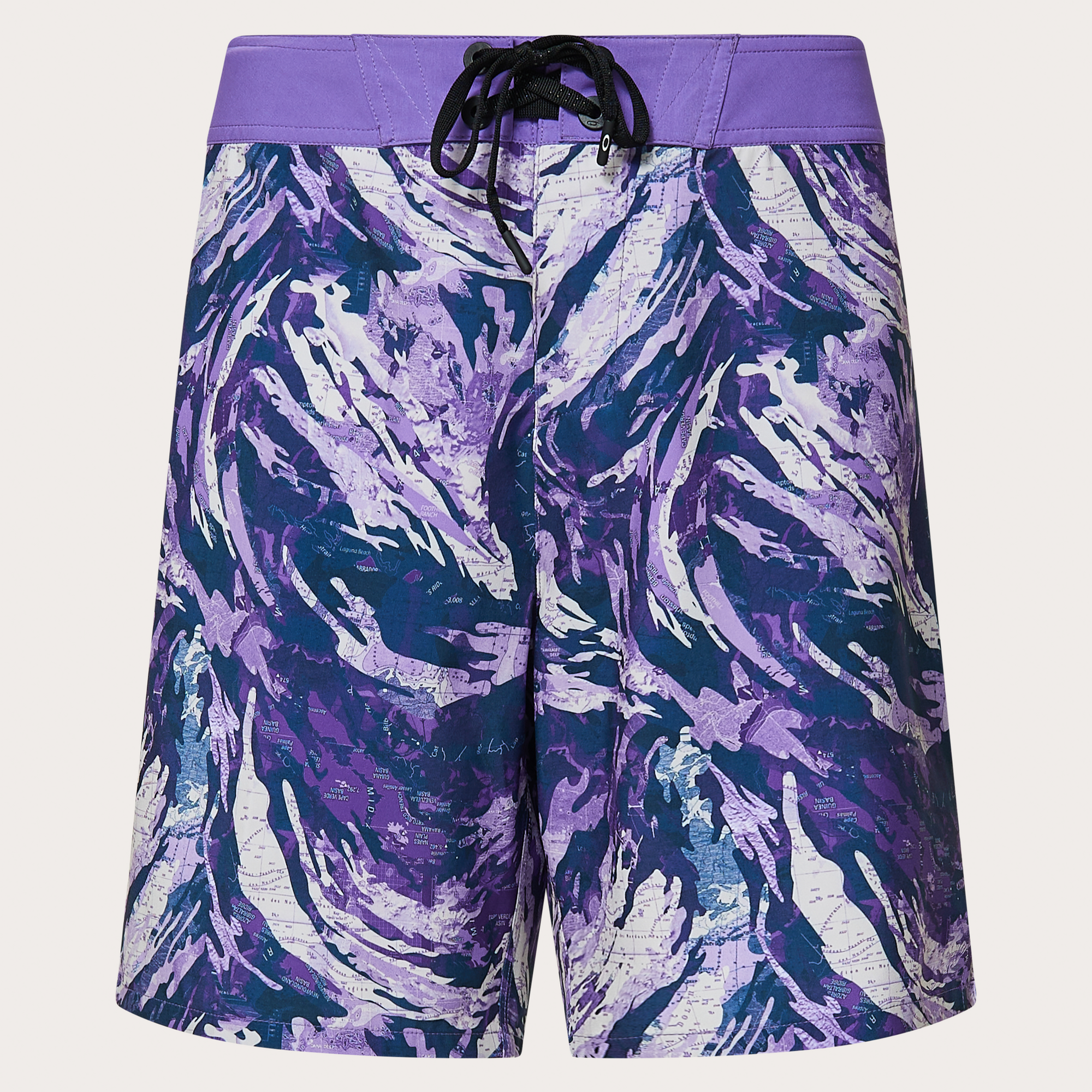 Oakley Laguna Wave 20" Boardshort-Map Camo Purple