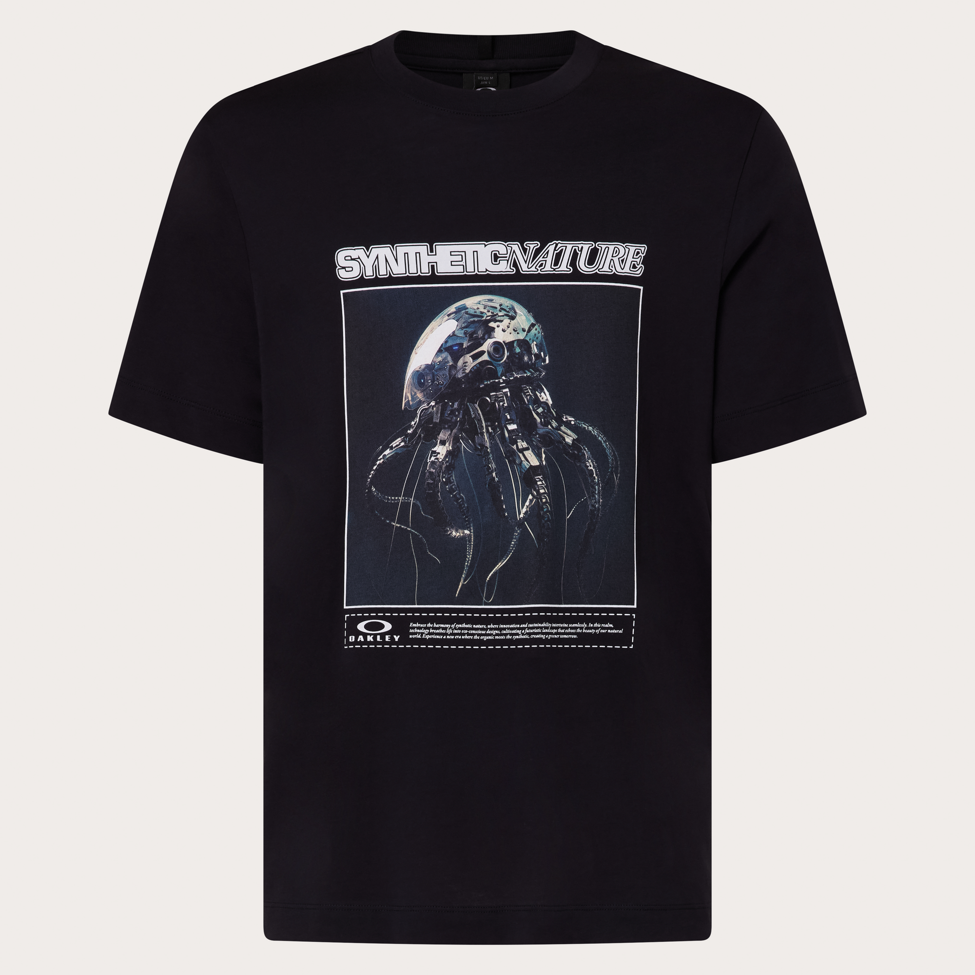 Oakley Futurescape Jellyfish Tee-Blackout
