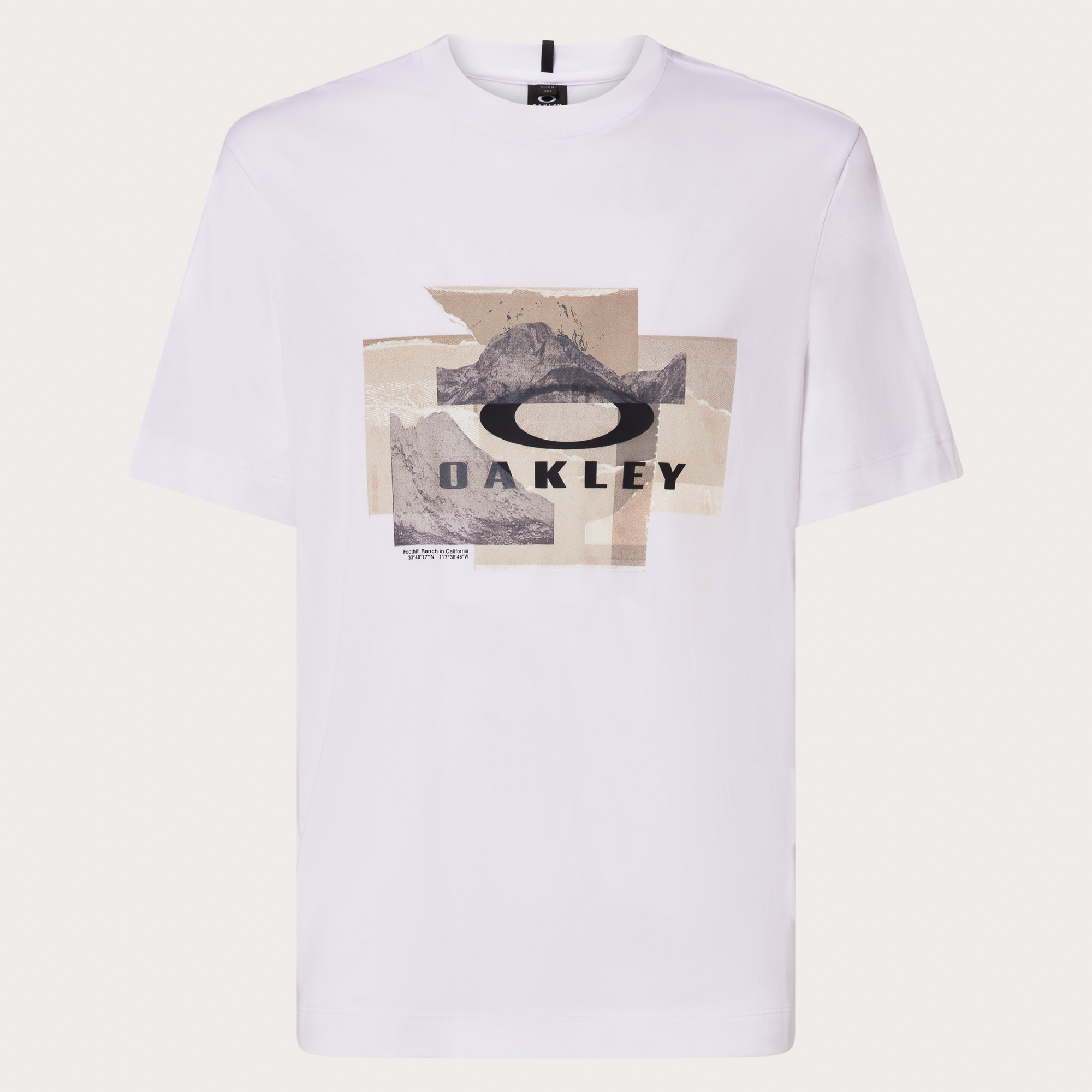 Oakley Mountain Camo Tee-White