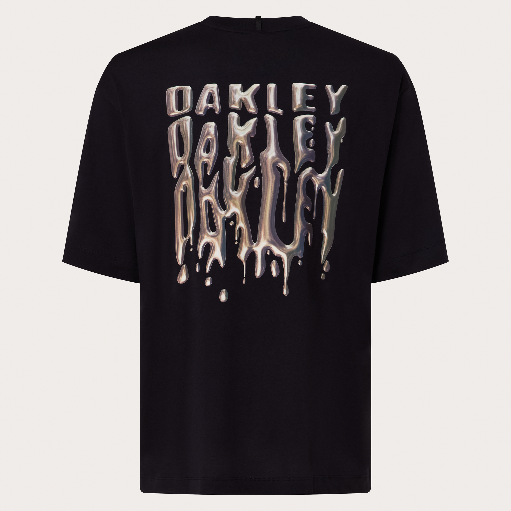 Oakley Stacked Metal Tee-Blackout