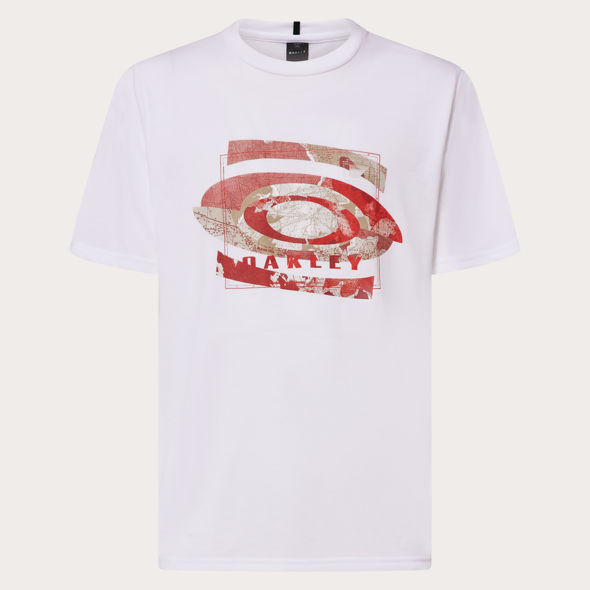 Oakley Camo Map Tee-White
