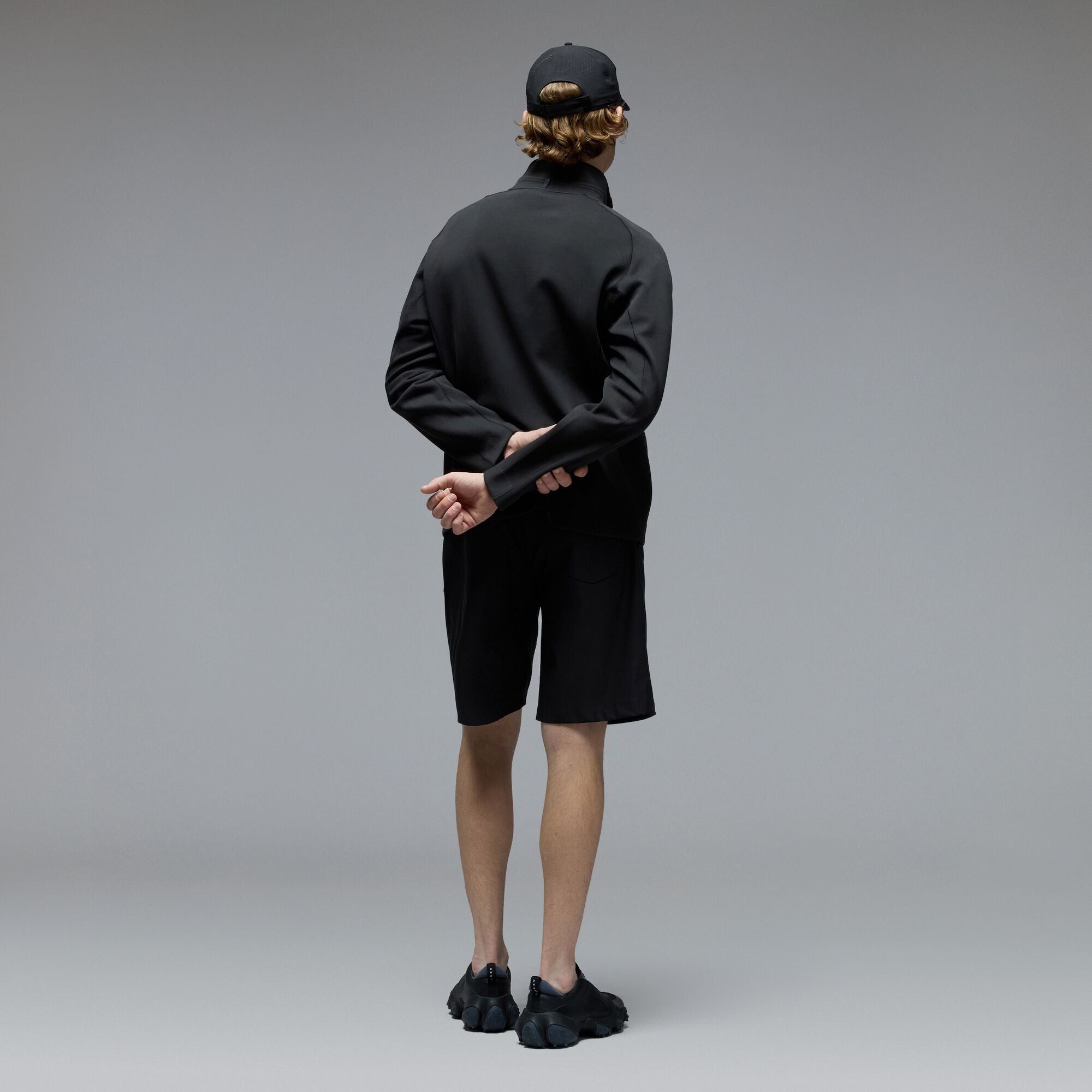Platform Qtr Zip - Pitch Black