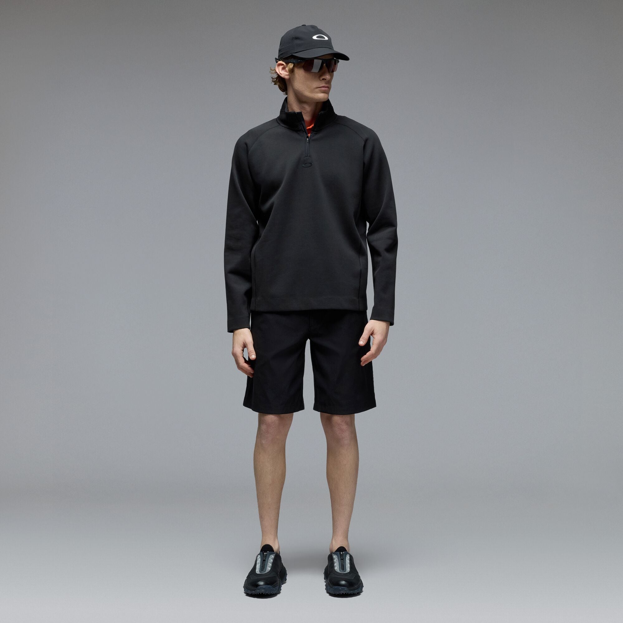 Platform Qtr Zip - Pitch Black