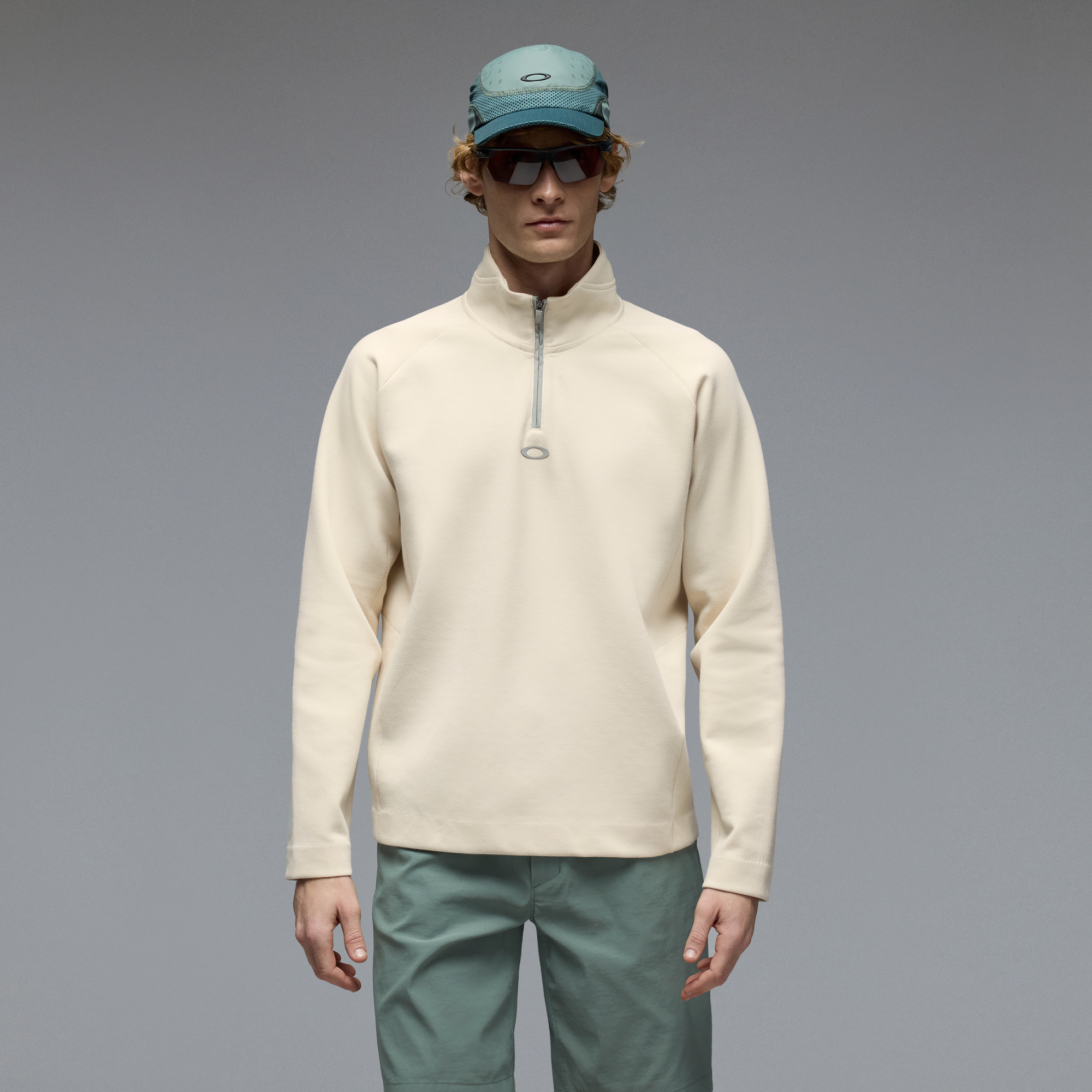 Oakley Platform Qtr Zip - Mist