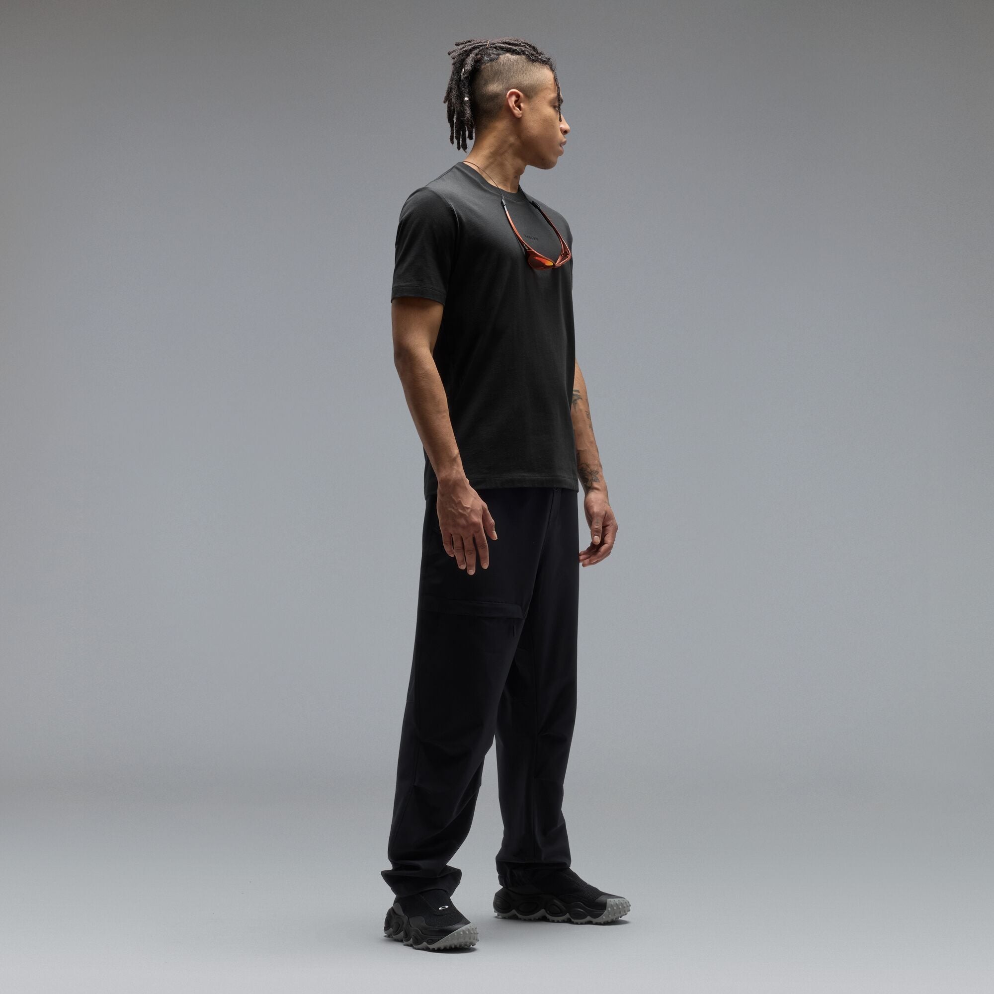 Futurescape Frog Tee - Pitch Black