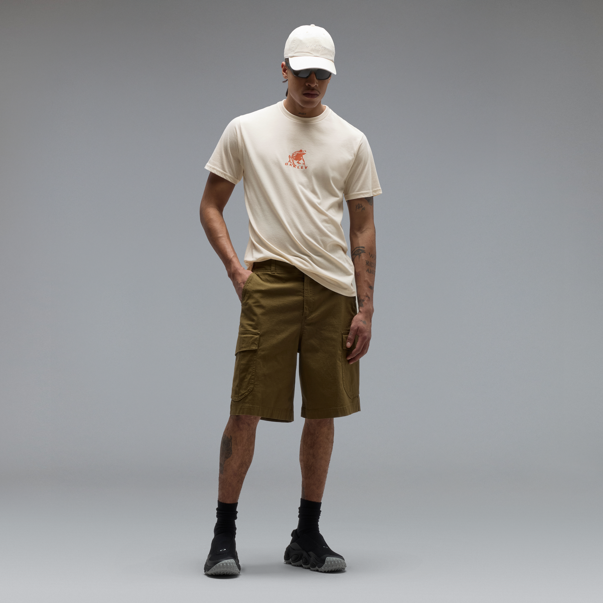 Oakley Waterscape Frog Tee-Mist