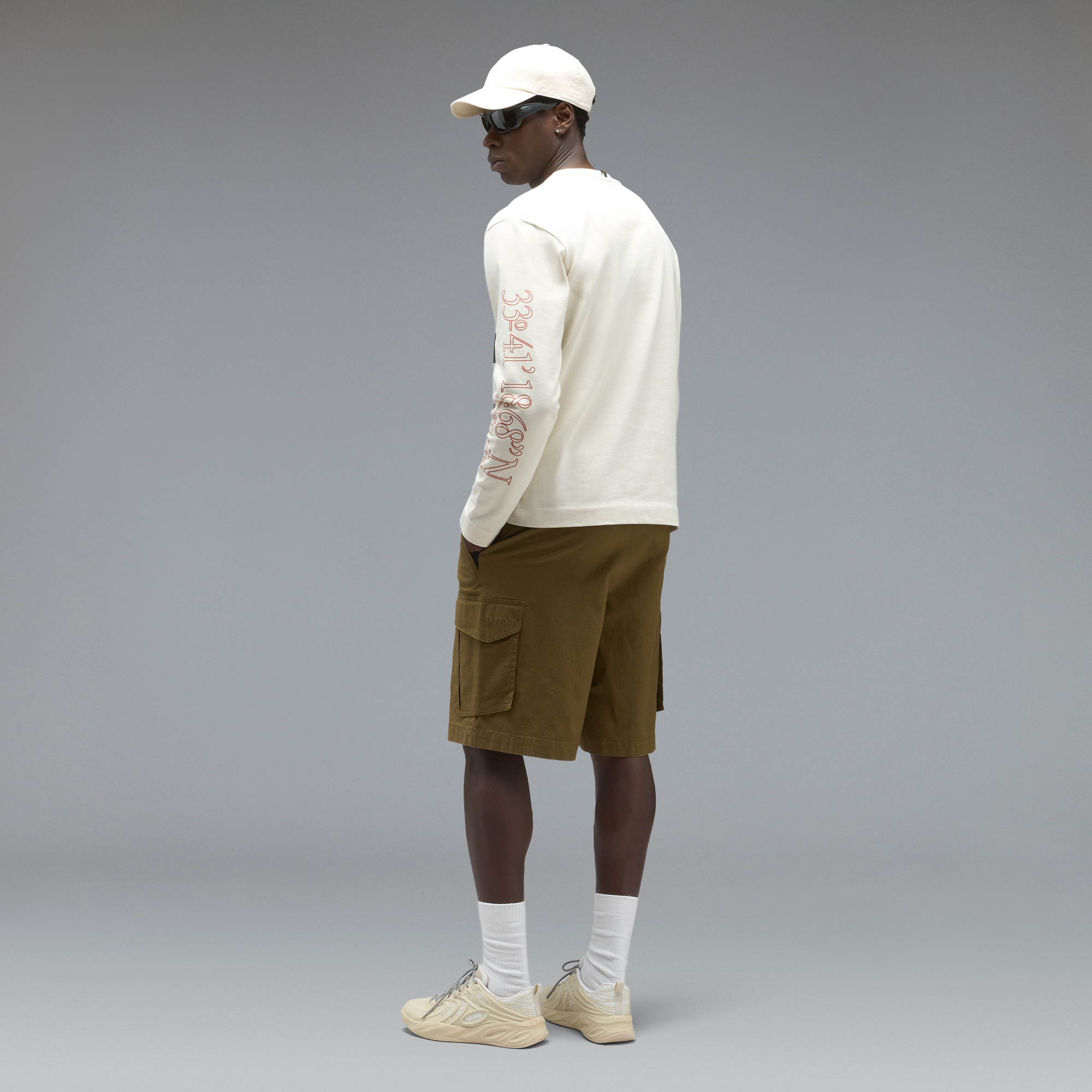 Oakley Mtn Ridge Ls Tee-Mist