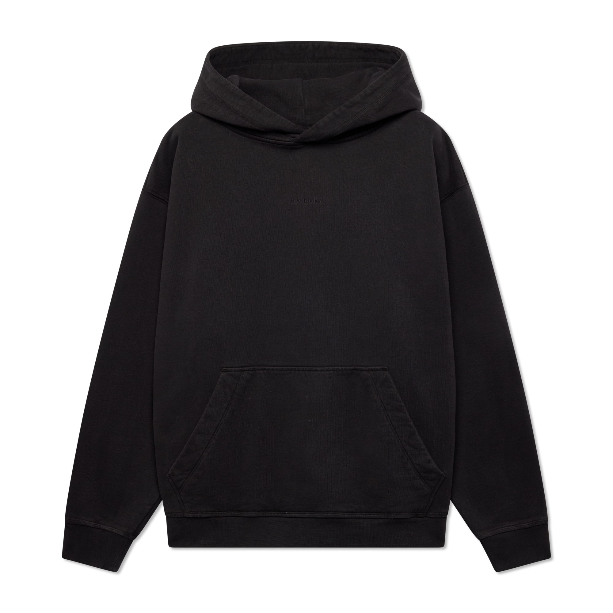 Oakley Echo Mod Embroidered Hoodie - Pitch Black