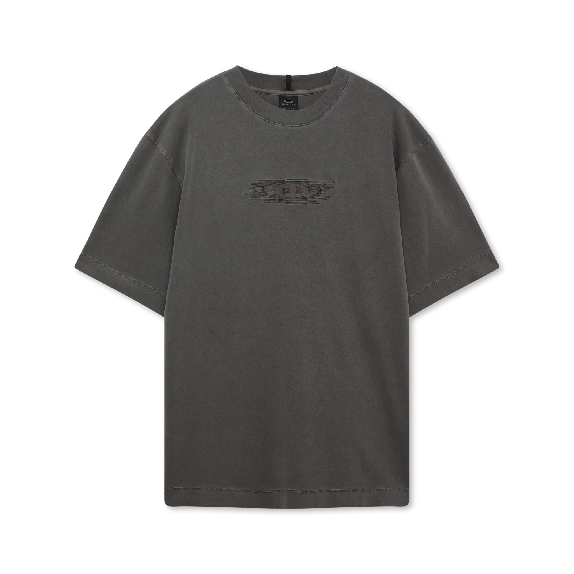 Oakley Echo Mod Embroidered Tee - Granite Gray