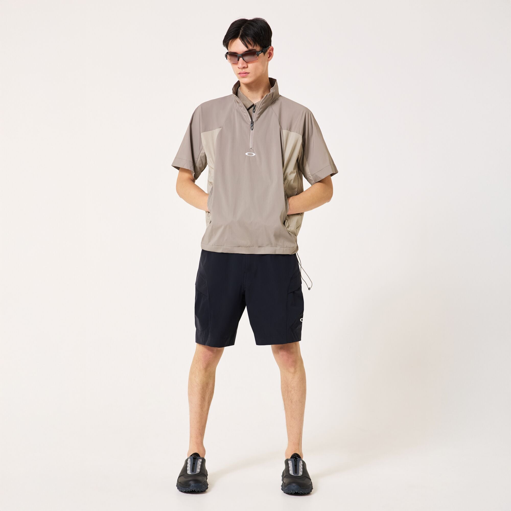 S/S Pullover Jacket - Bark