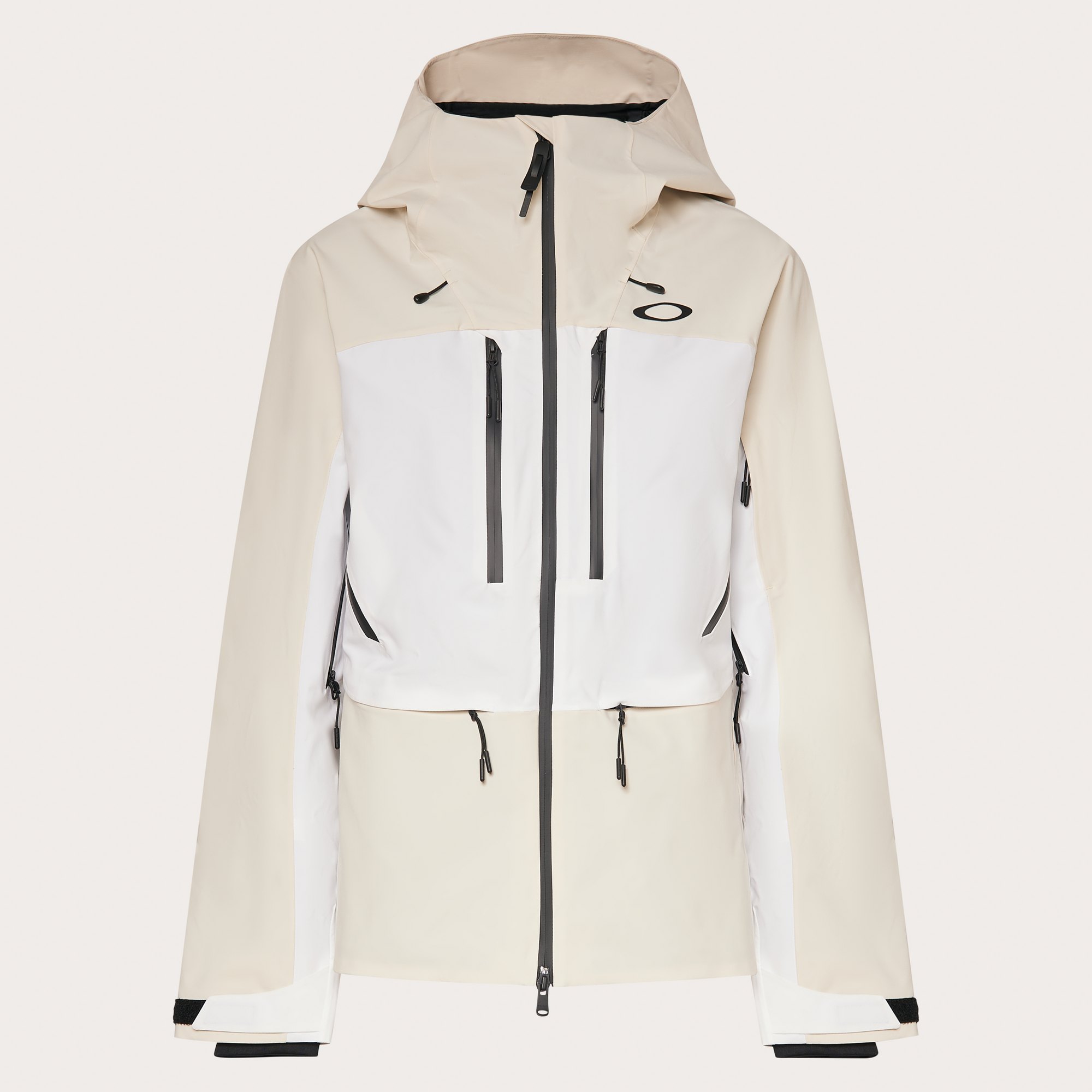 Oakley Womens Kendall Rc Shell Jacket-Mist/White