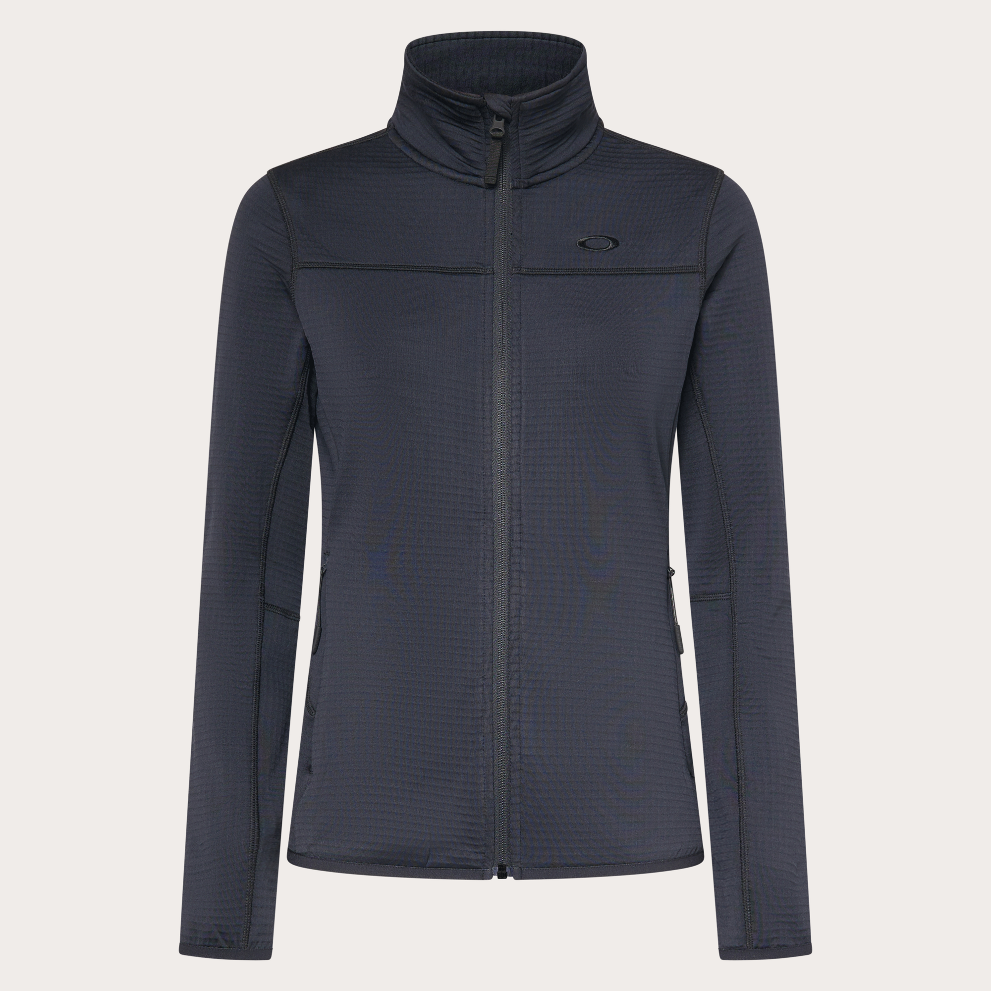 Oakley Womens Canopy Full Zip Sweatshirt-Blackout
