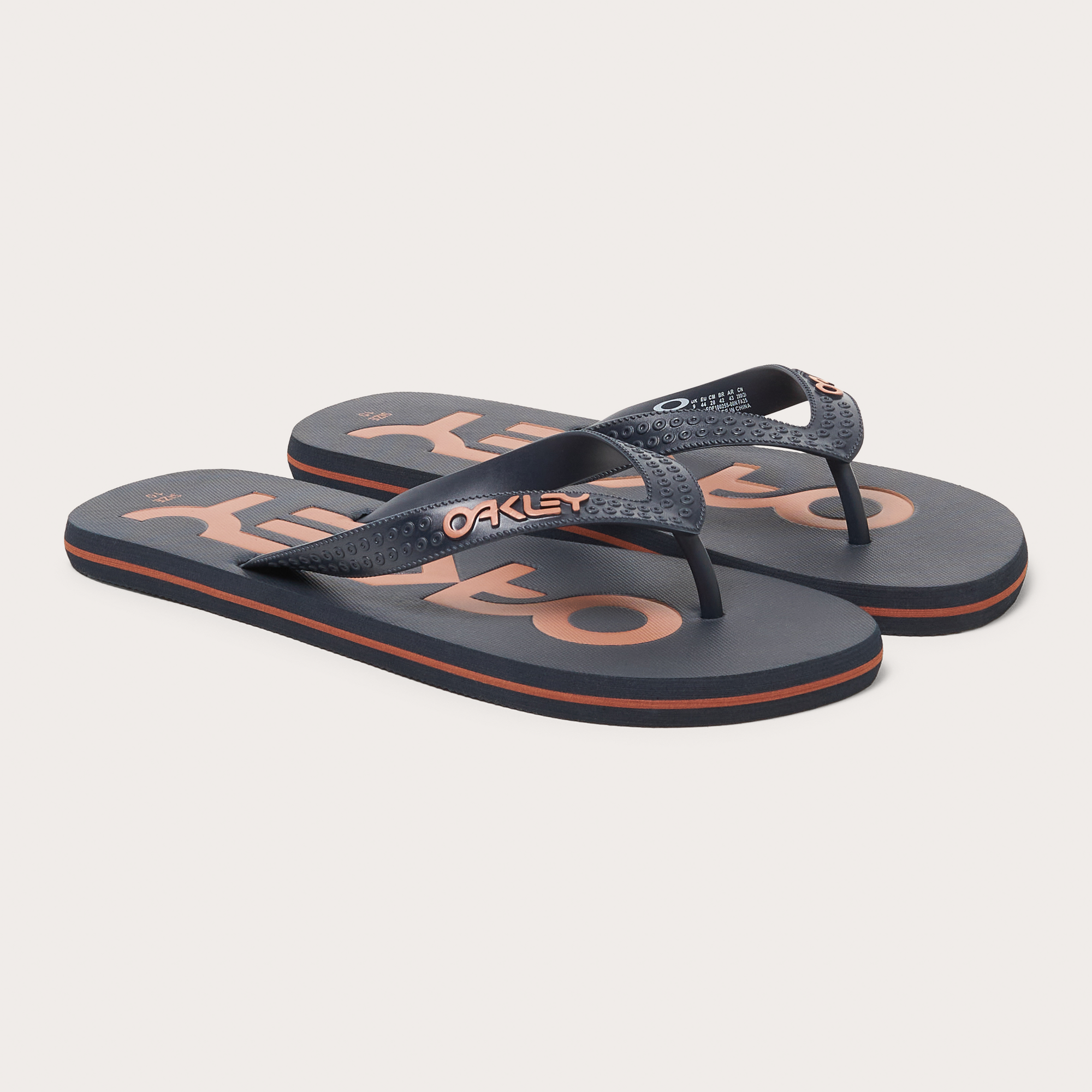 Oakley College Flip Flop-Graphite