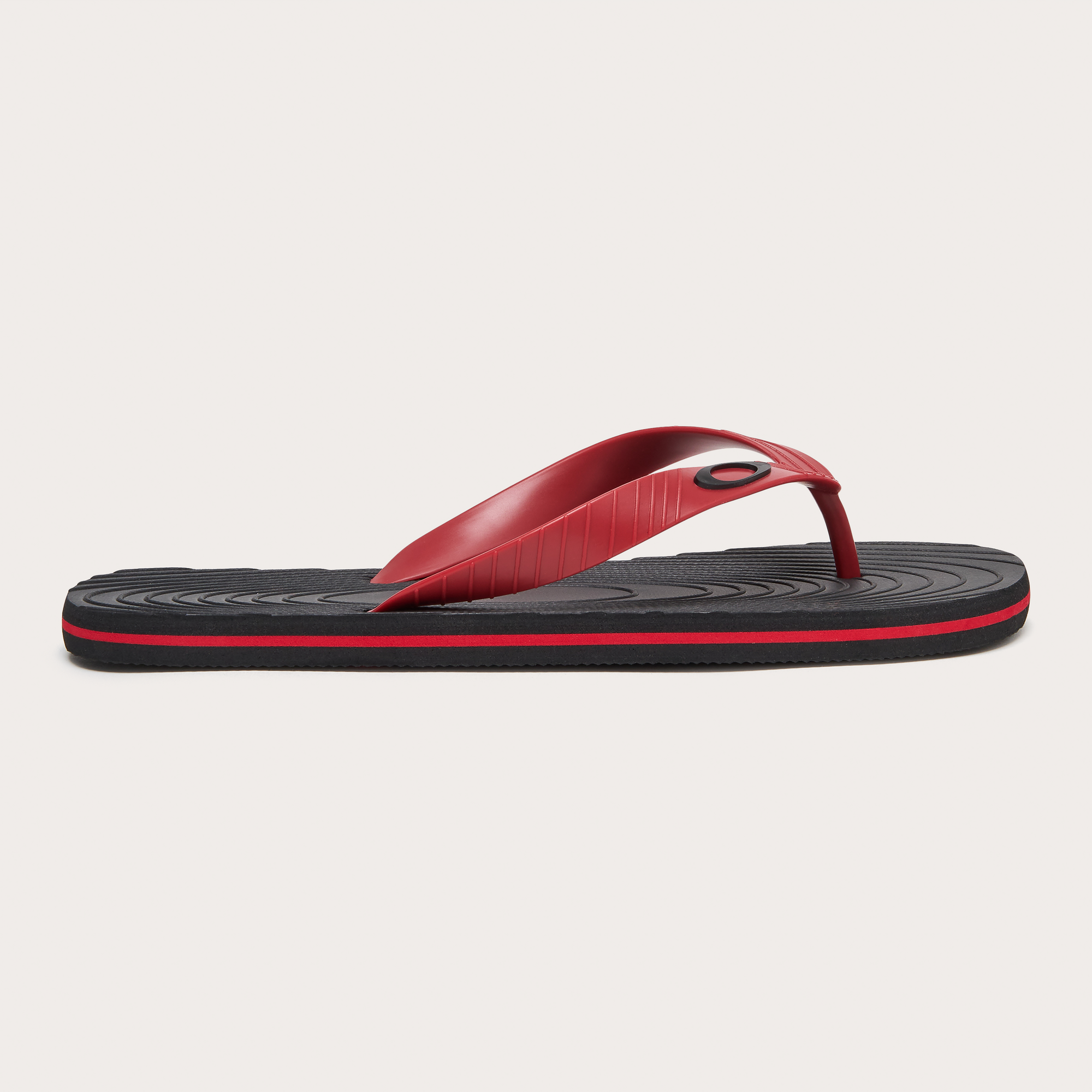 Oakley Catalina Flip Flop-Black/Red