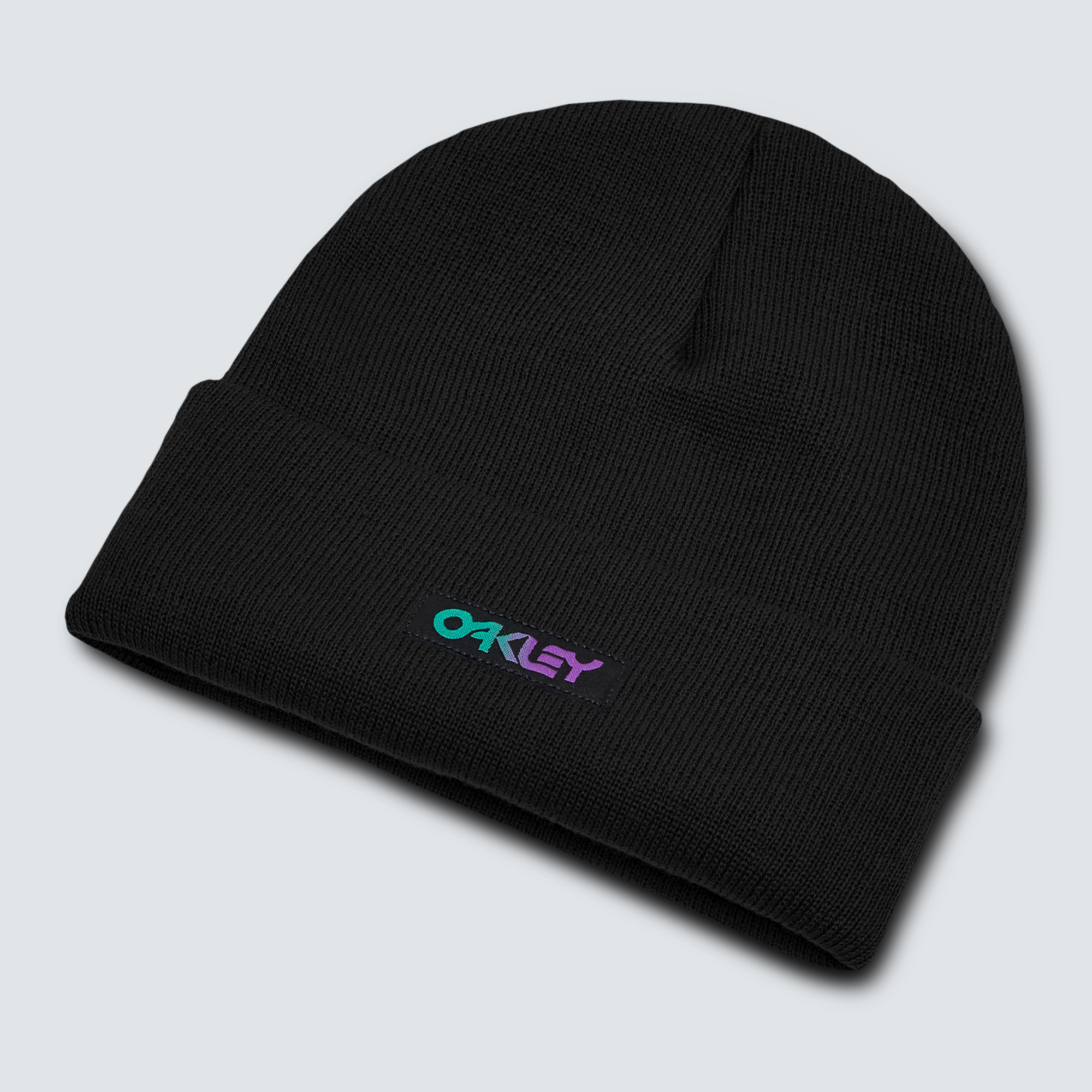 Oakley B1B Gradient Patch Beanie-Blackout