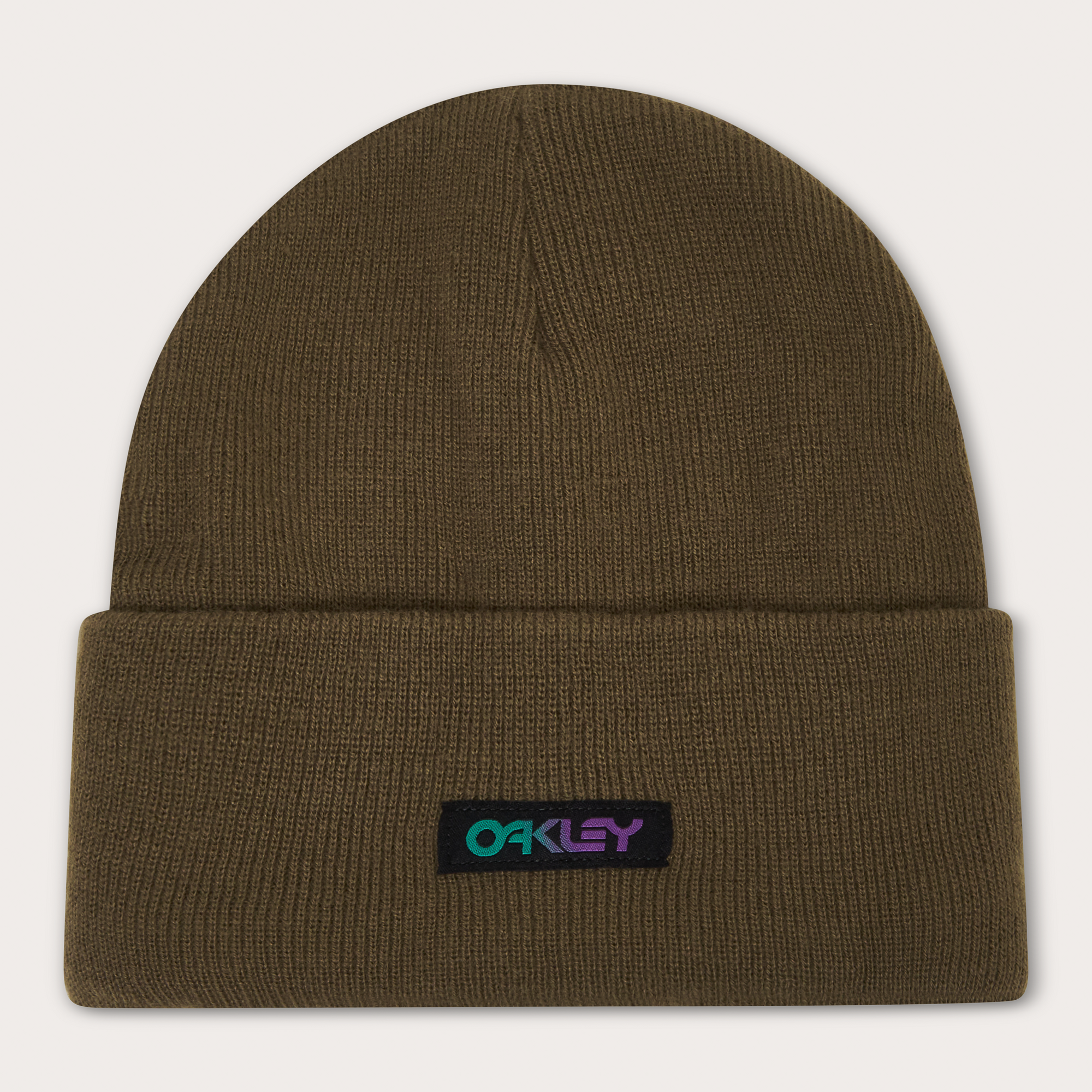 Oakley B1B Gradient Patch Beanie-Army Green