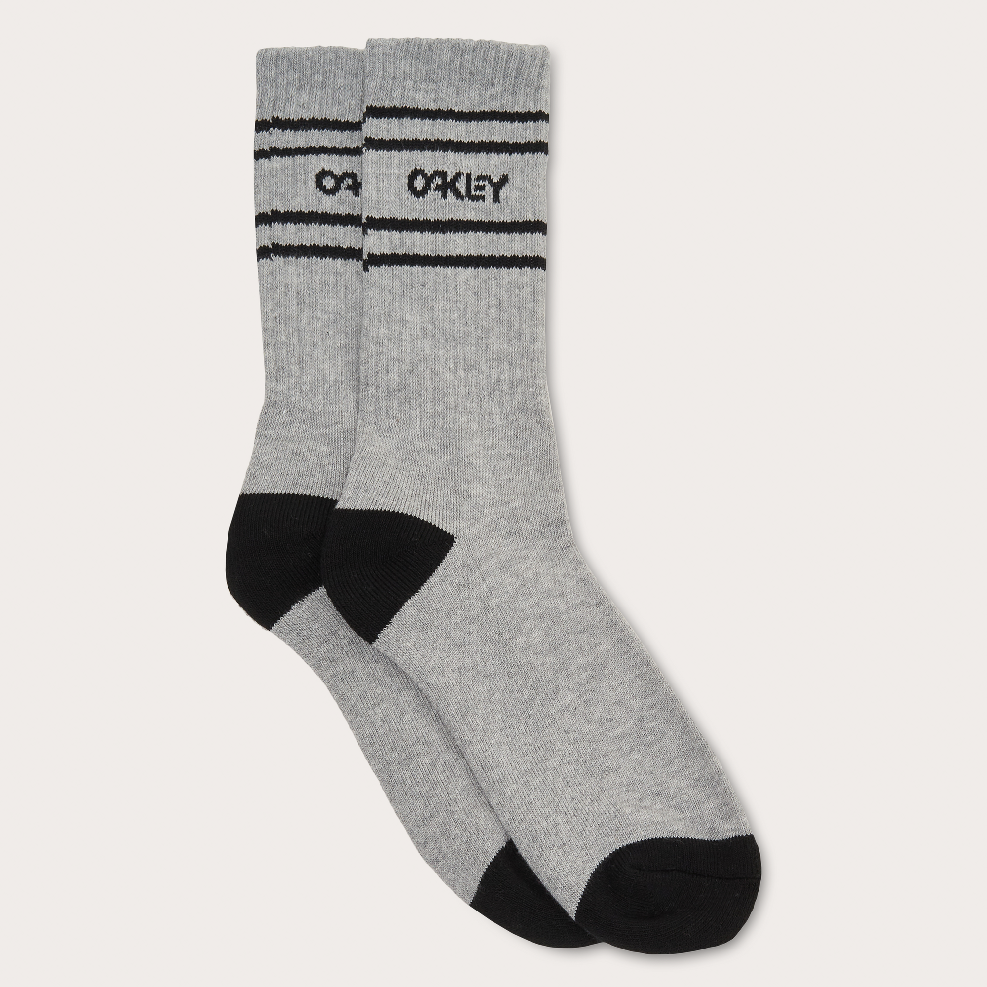 Oakley Icon B1B 2.0 Socks -New Granite Hthr/Black