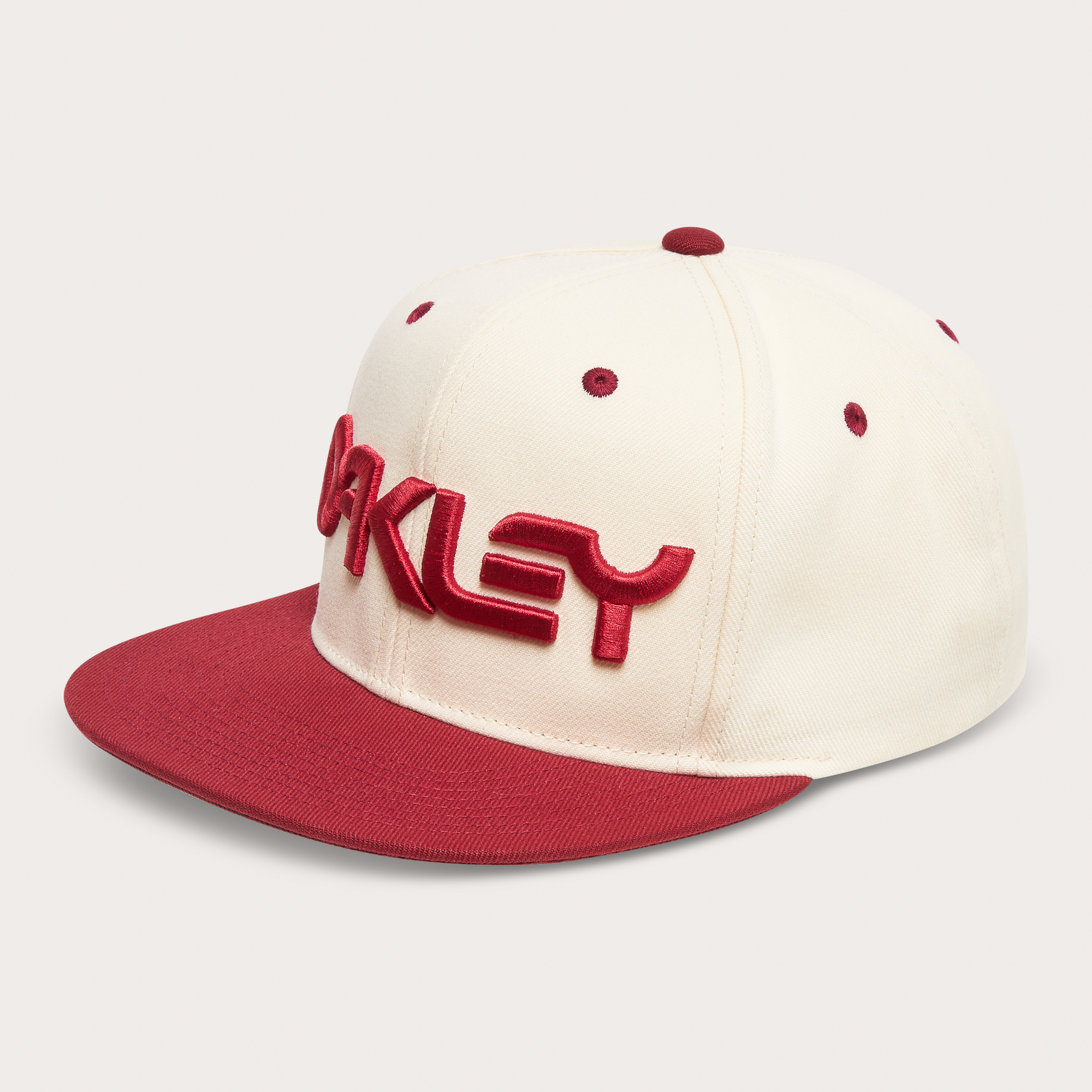 Oakley Mark Iii Cap-Arctic White/Iron Red