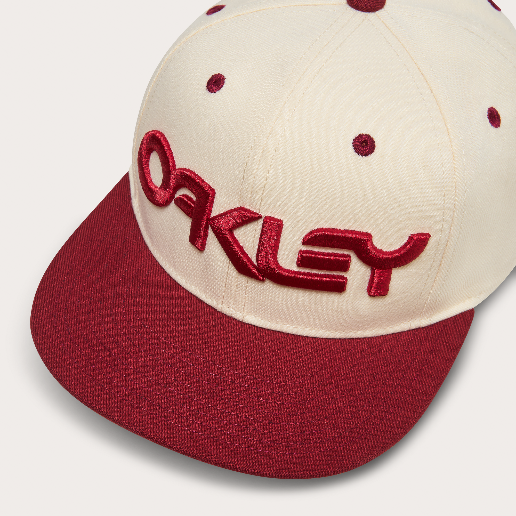 Oakley Mark Iii Cap-Arctic White/Iron Red