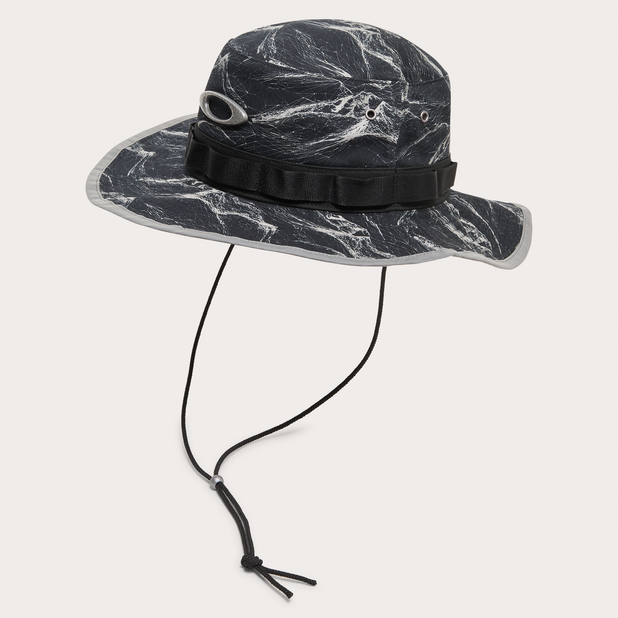 Oakley Field Boonie Hat-Aop Mountain Black Cement