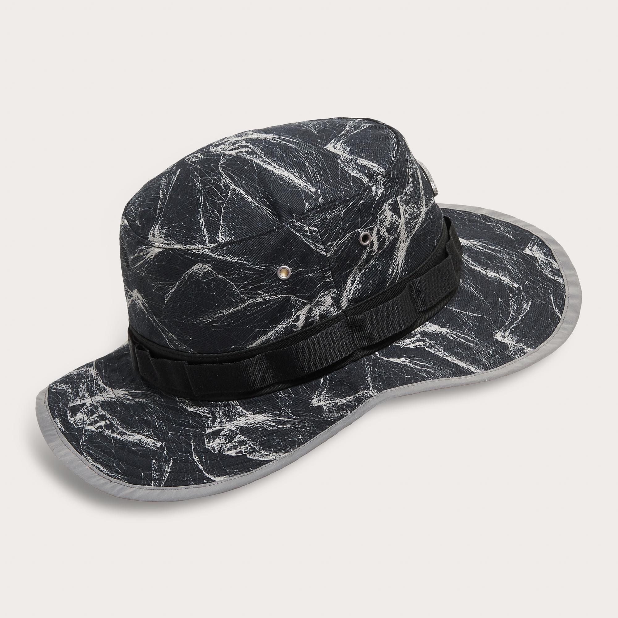 Oakley Field Boonie Hat-Aop Mountain Black Cement