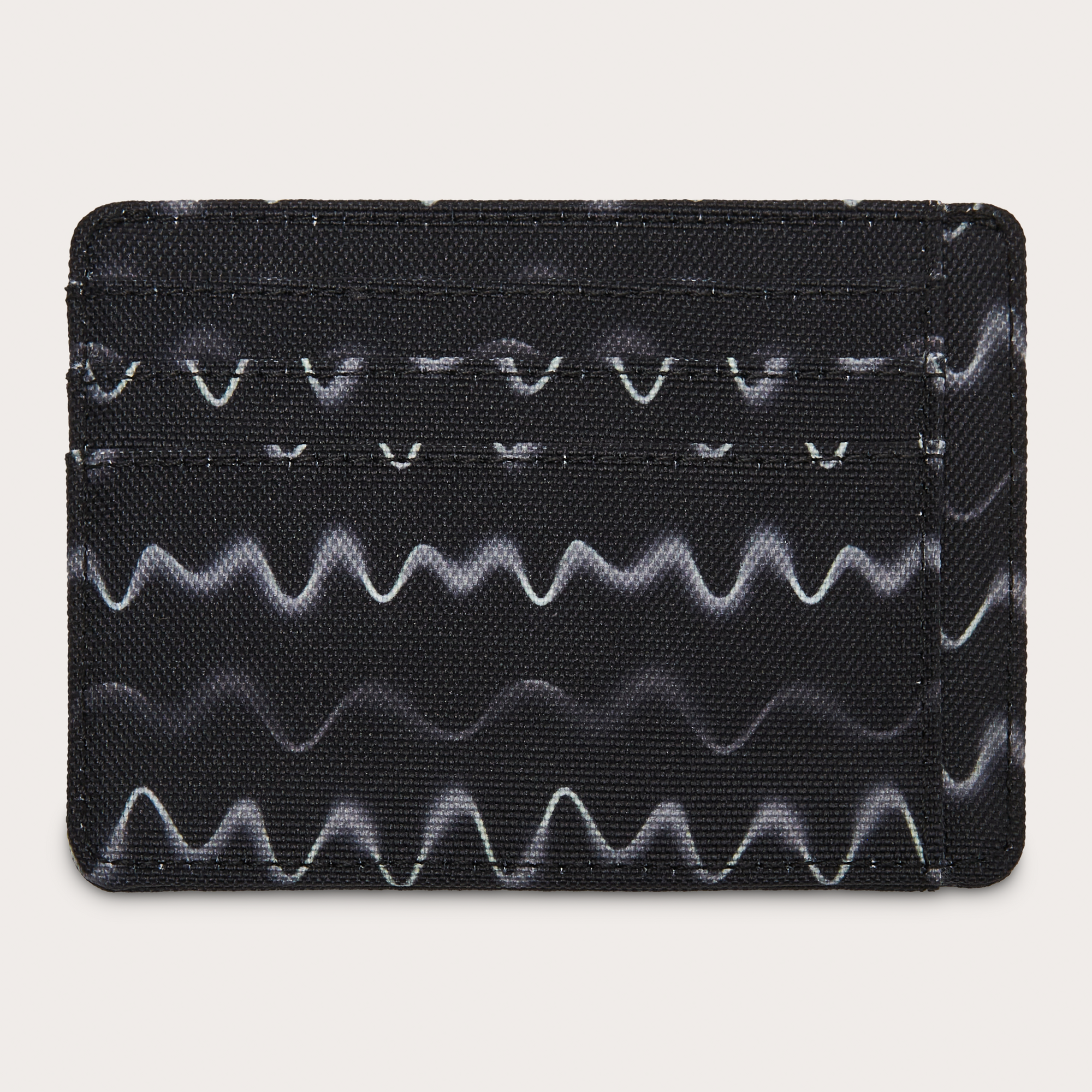 Oakley Ellipse Card Wallet-Vanish Lines Black