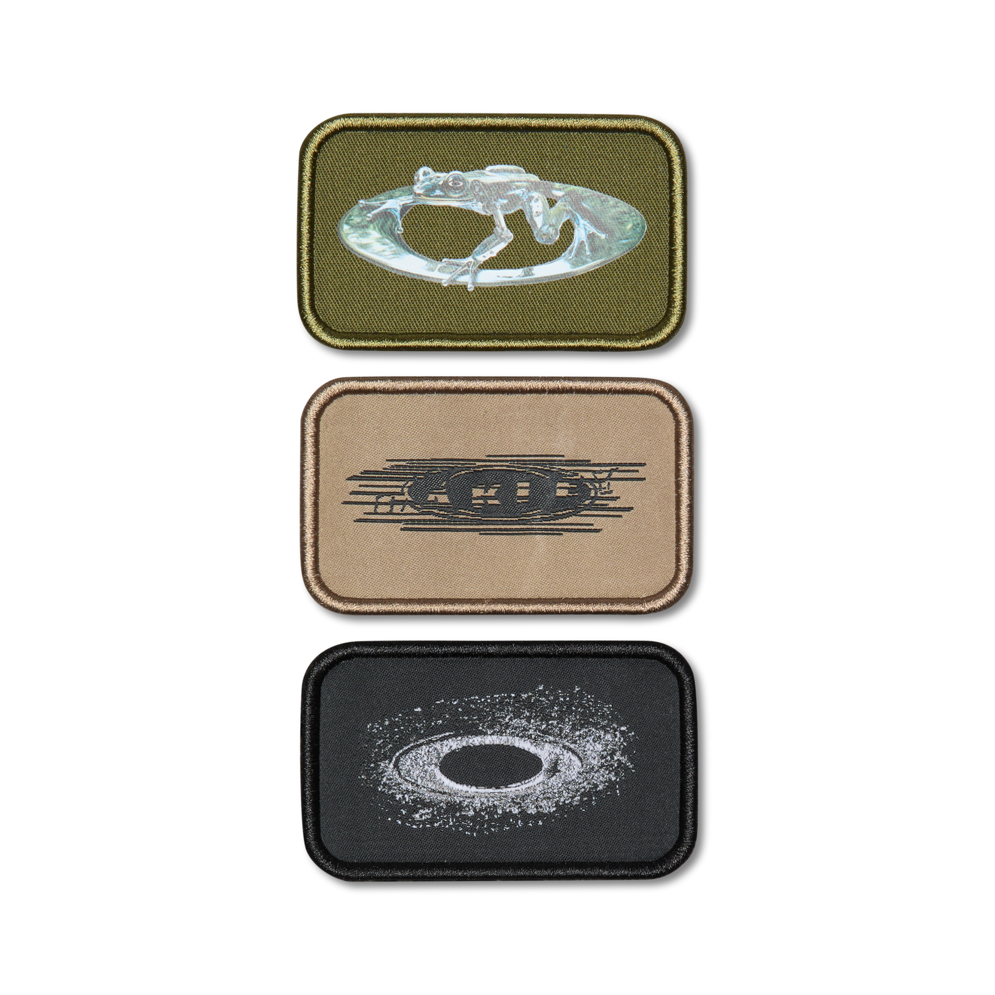 Oakley Mod Patch Pack - Bark/Frog/Ellipse Pack